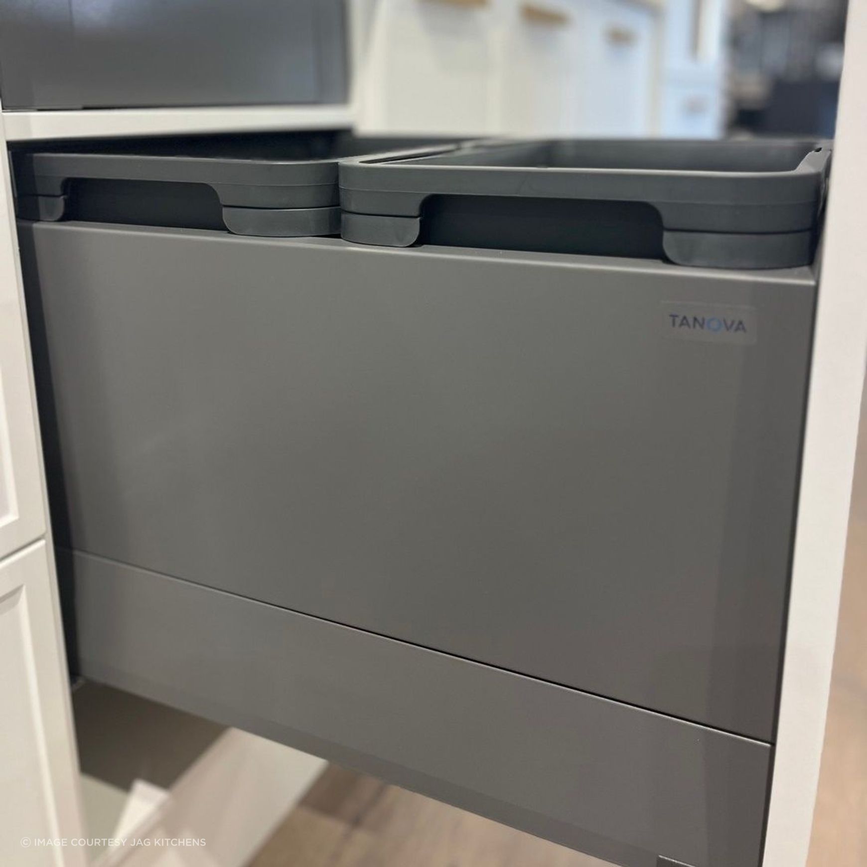 Tanova FLEX Kitchen Bin Solution For Slimline Drawers
