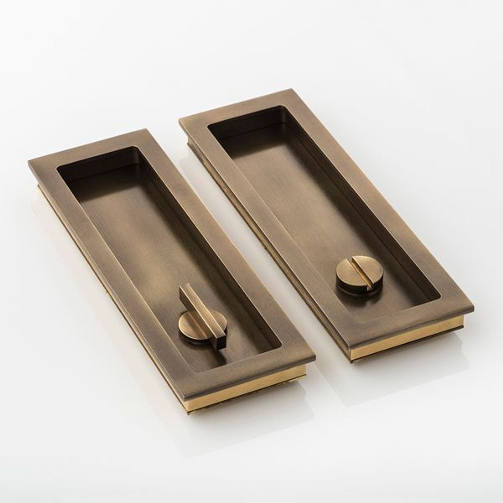 Joseph Giles Rectangular Recessed Privacy Pull
