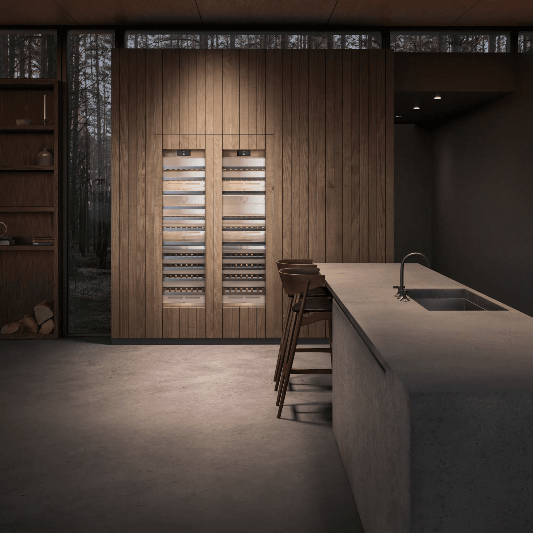 Gaggenau Vario Wine Cooler W/ Glass Door 400 Series