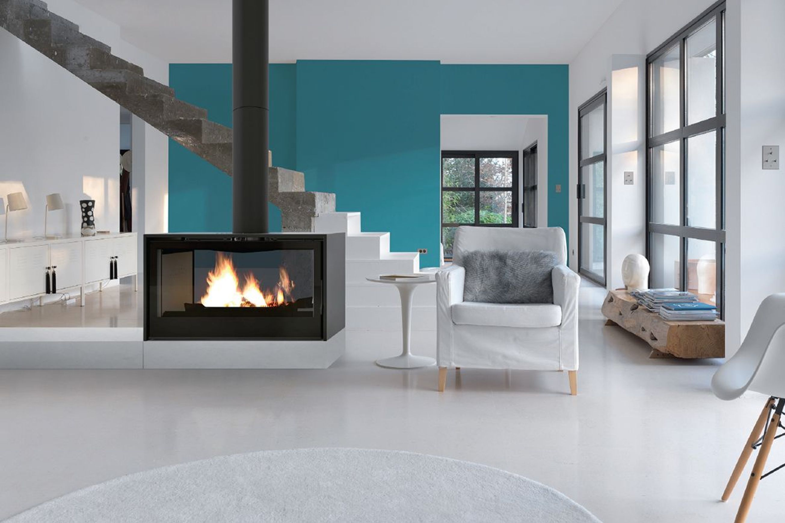 Axis I1000FS Double Sided - Contemporary Freestanding
