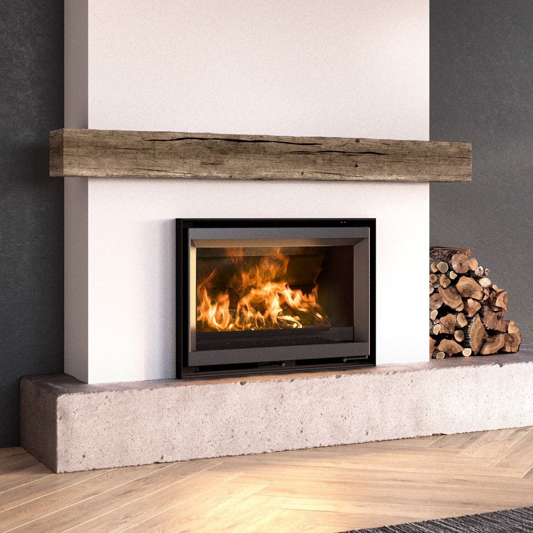 STUV 6 - 86-60 - Fireplace