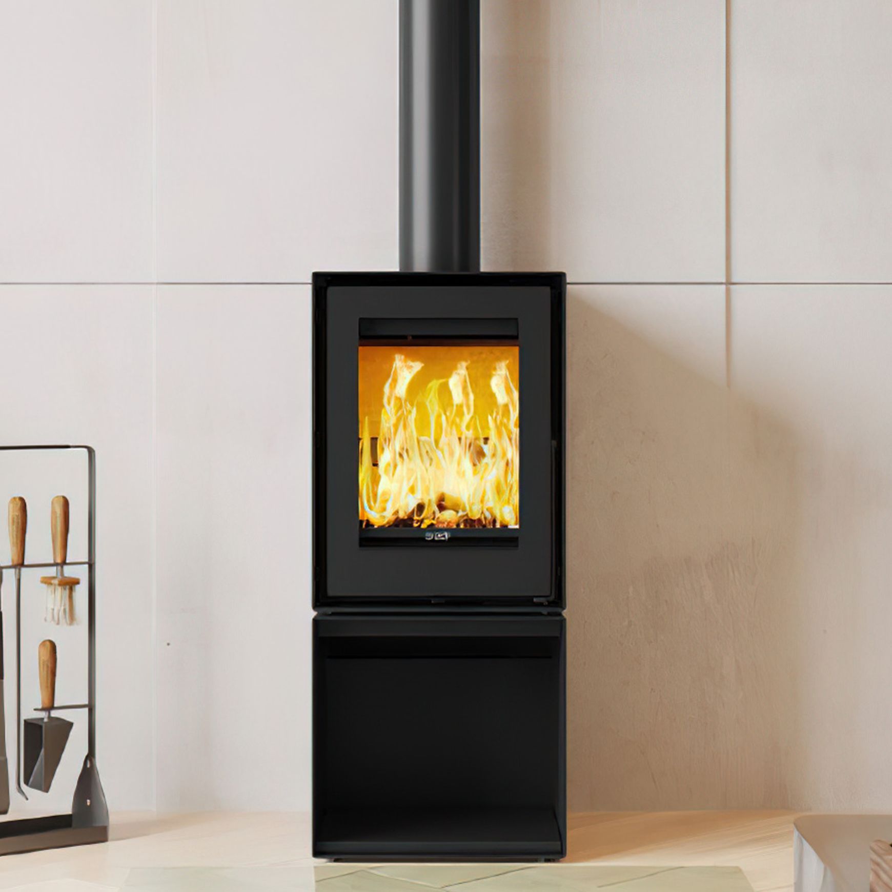 ADF Millenium L37 Freestanding Wood Fireplace