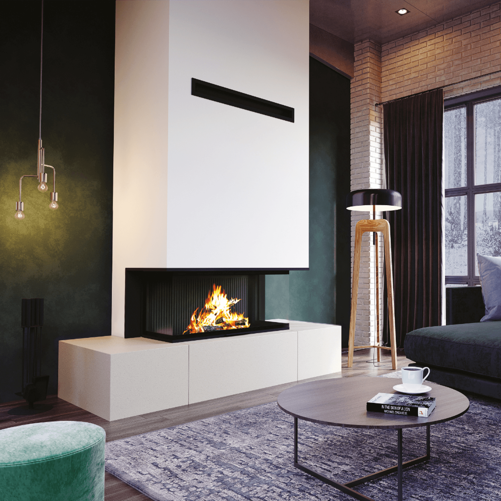 Axis FAS120 3V Fireplace