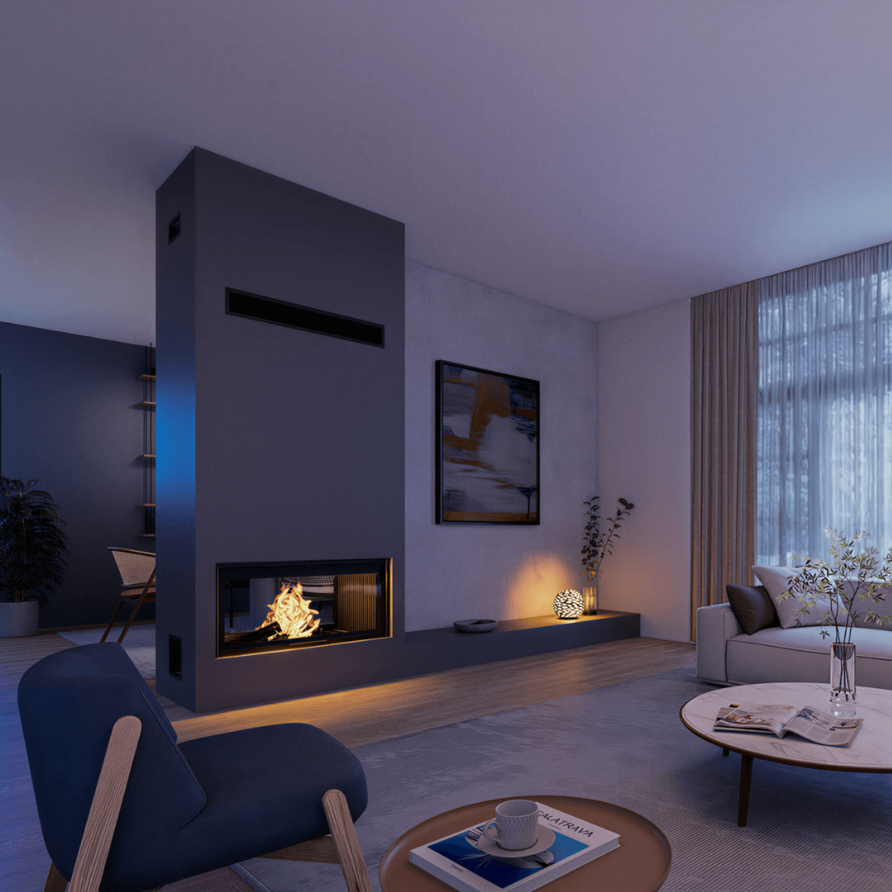 Axis FAS120 DS Fireplace