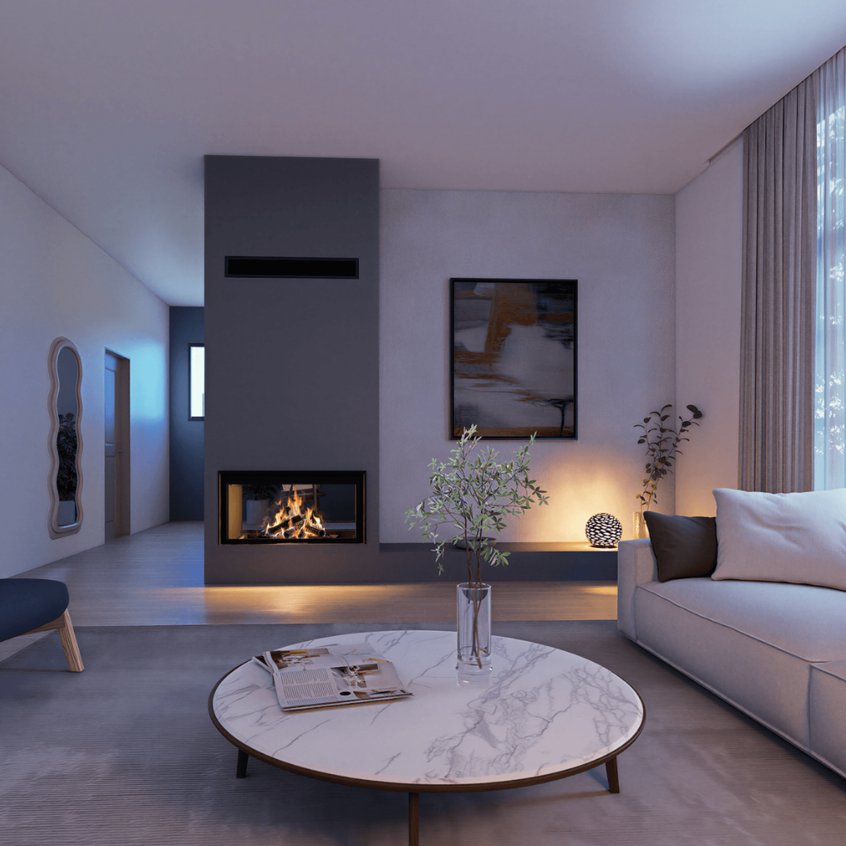 Axis FAS120 DS Fireplace