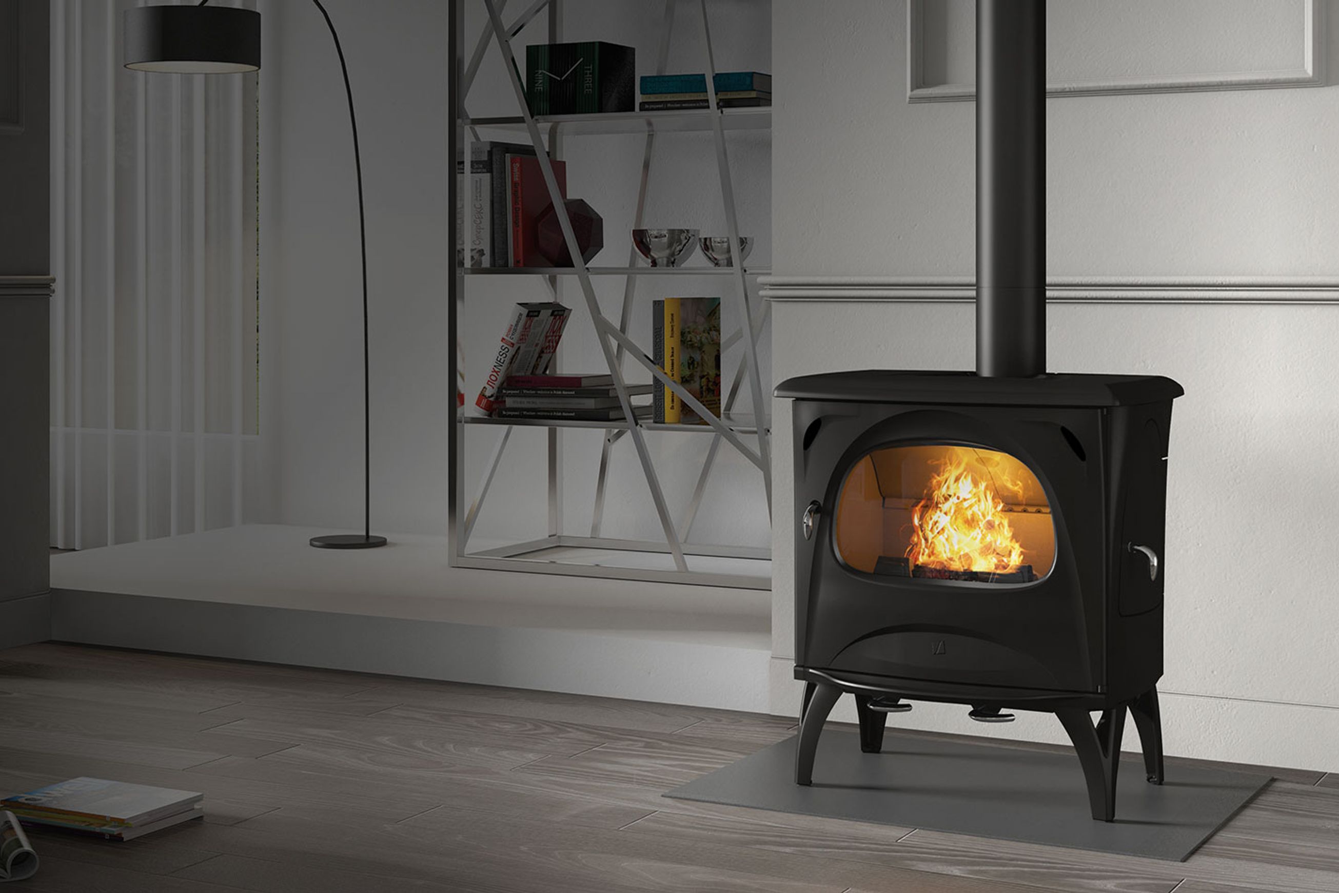 The Seguin Aurore Free-standing Wood Heater