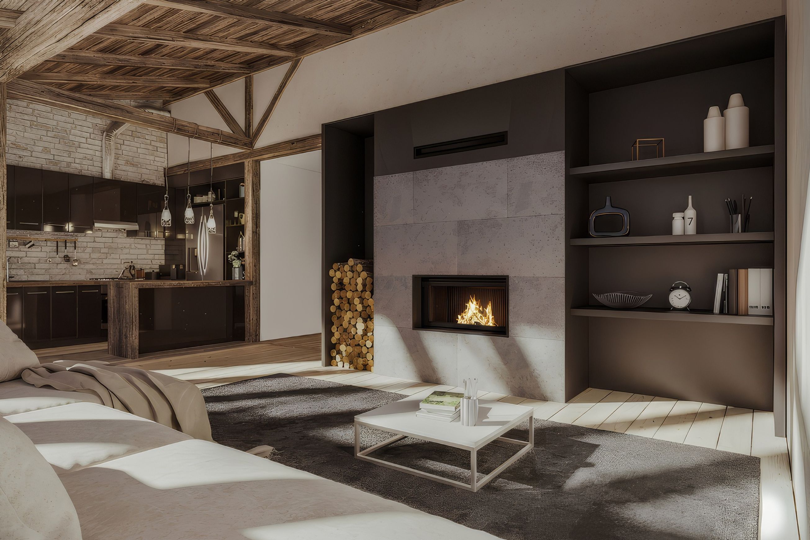 Axis FAS120 SS Fireplace