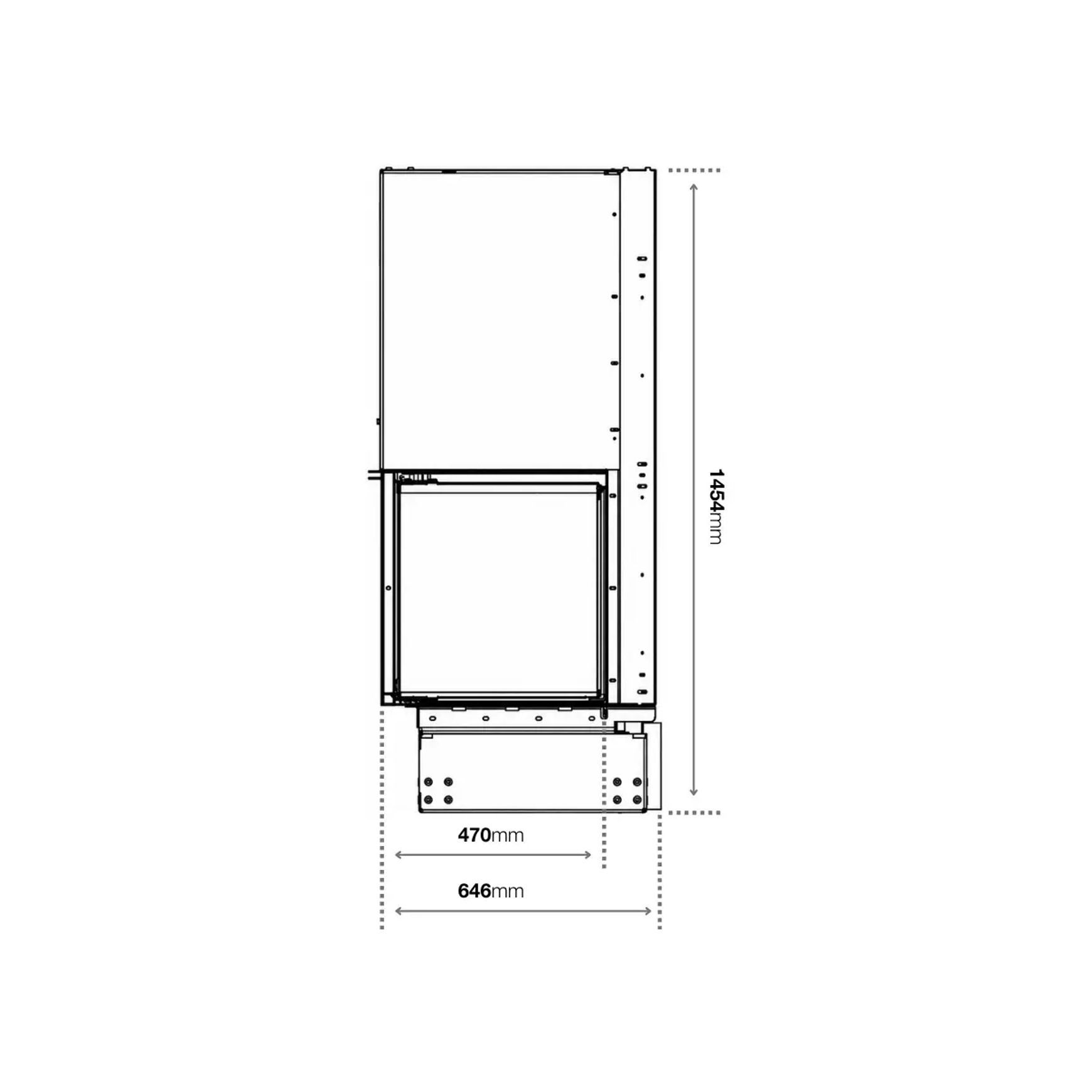 Axis FAS120 VLD/G Fireplace