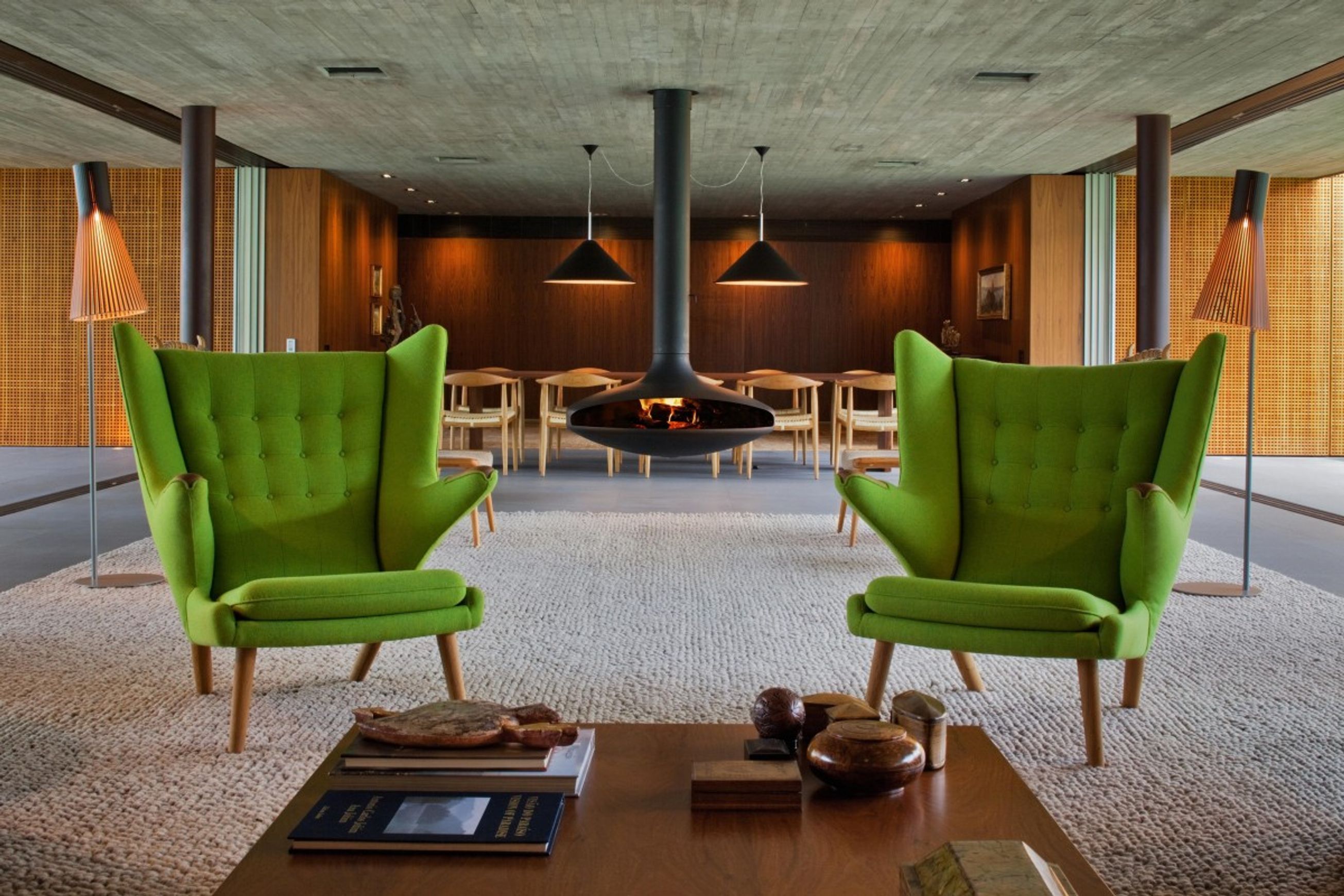 Gyrofocus - Suspended Fireplace