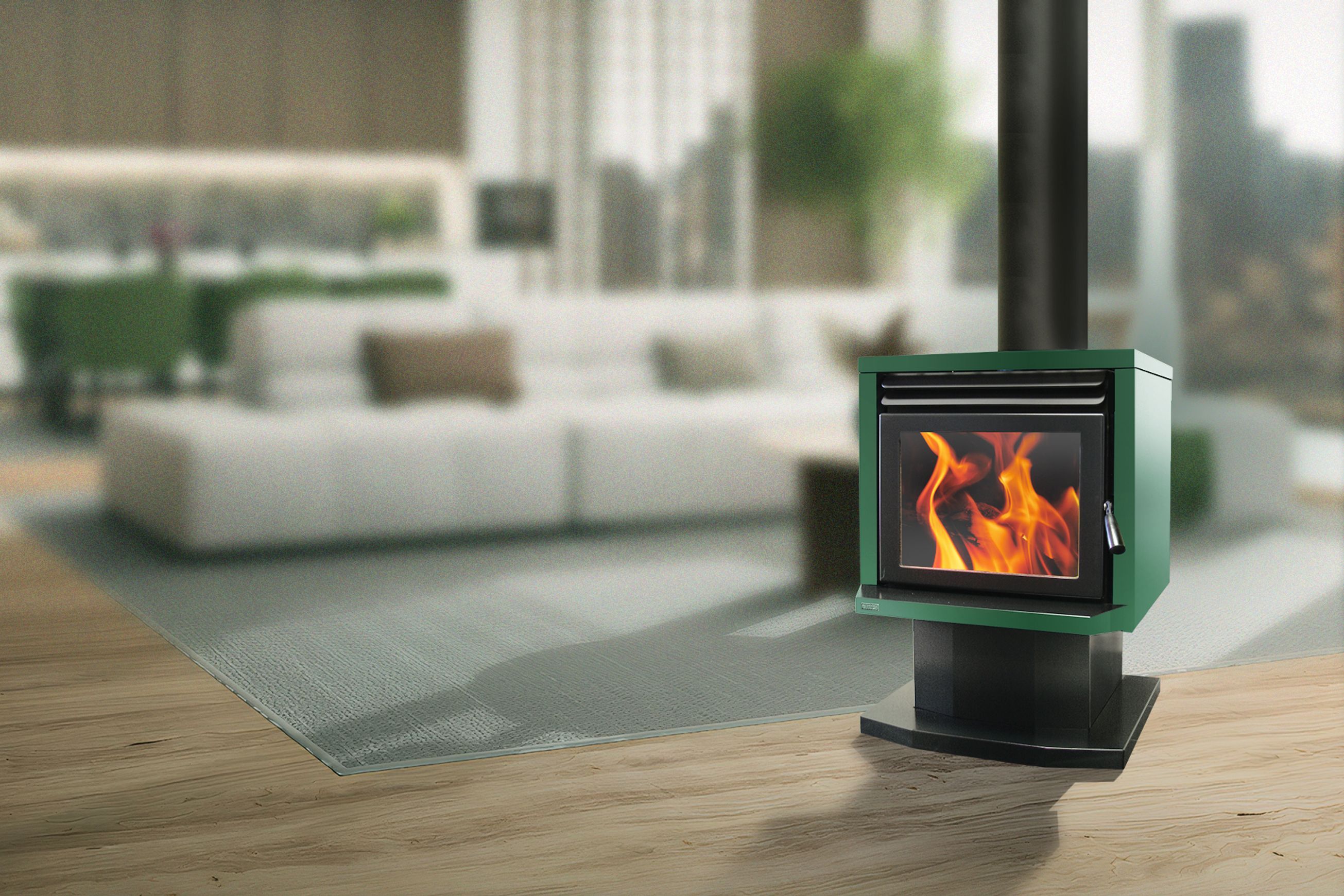 Aquos Freestanding Fire