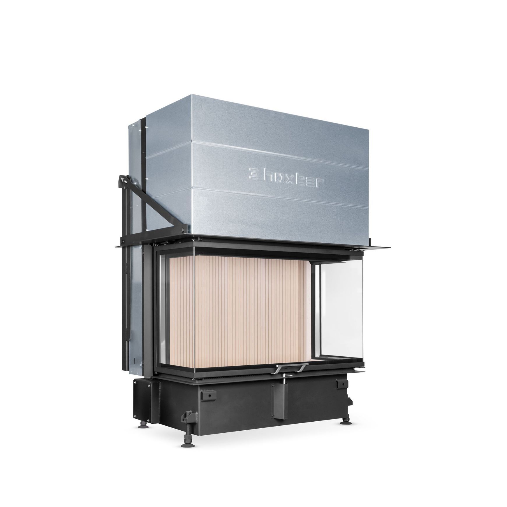 Hoxter Uka 37 Three Sided Wood Fireplace