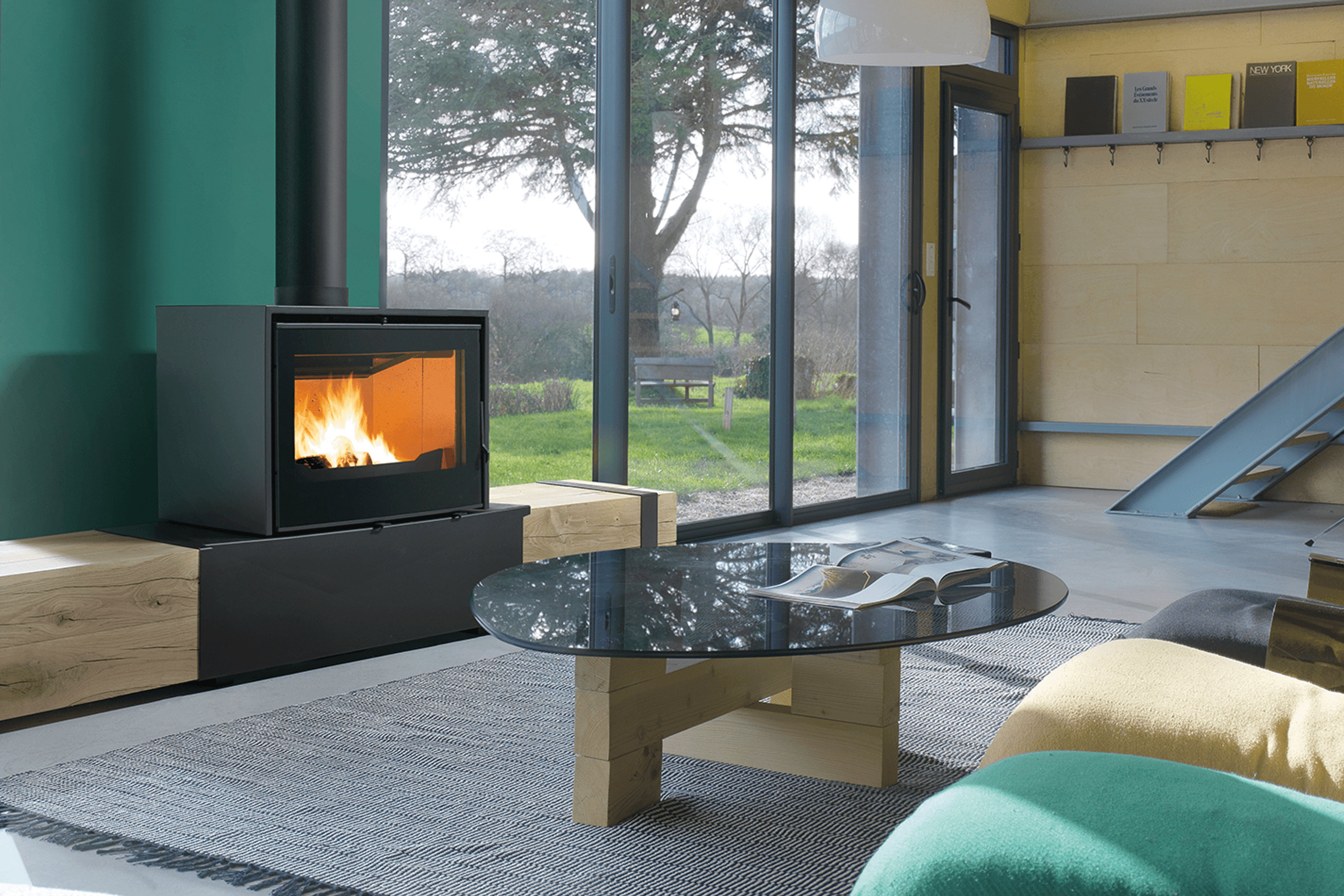 Axis I1000FS Single Sided Fireplace