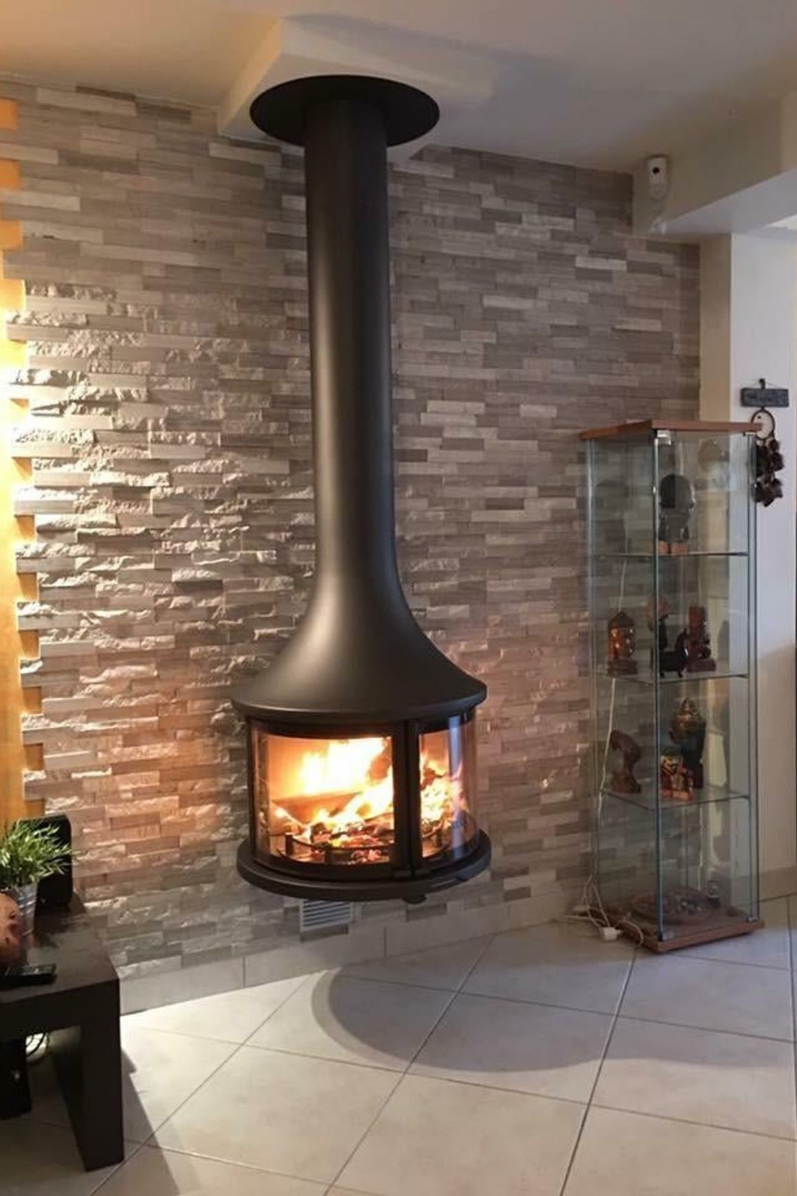 Jc Bordelet Lea 998 Suspended Fireplace