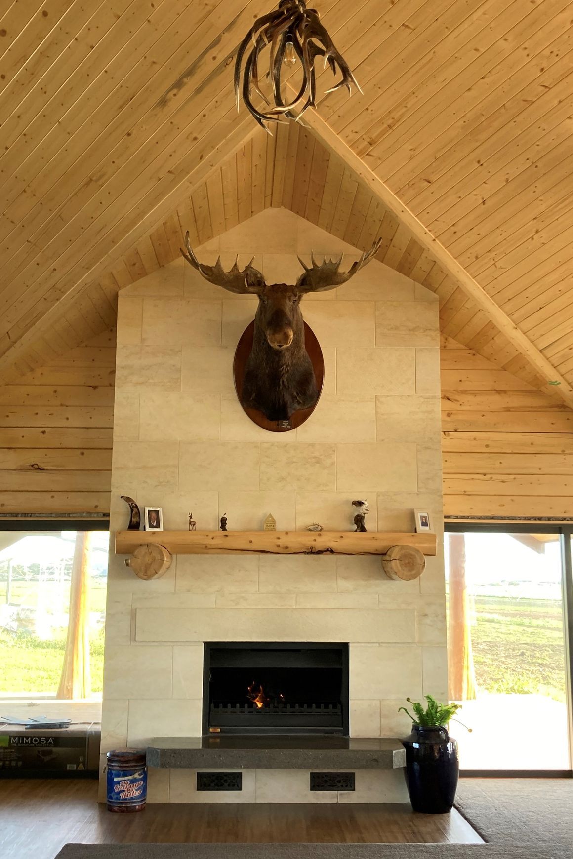 Limestone Fireplaces