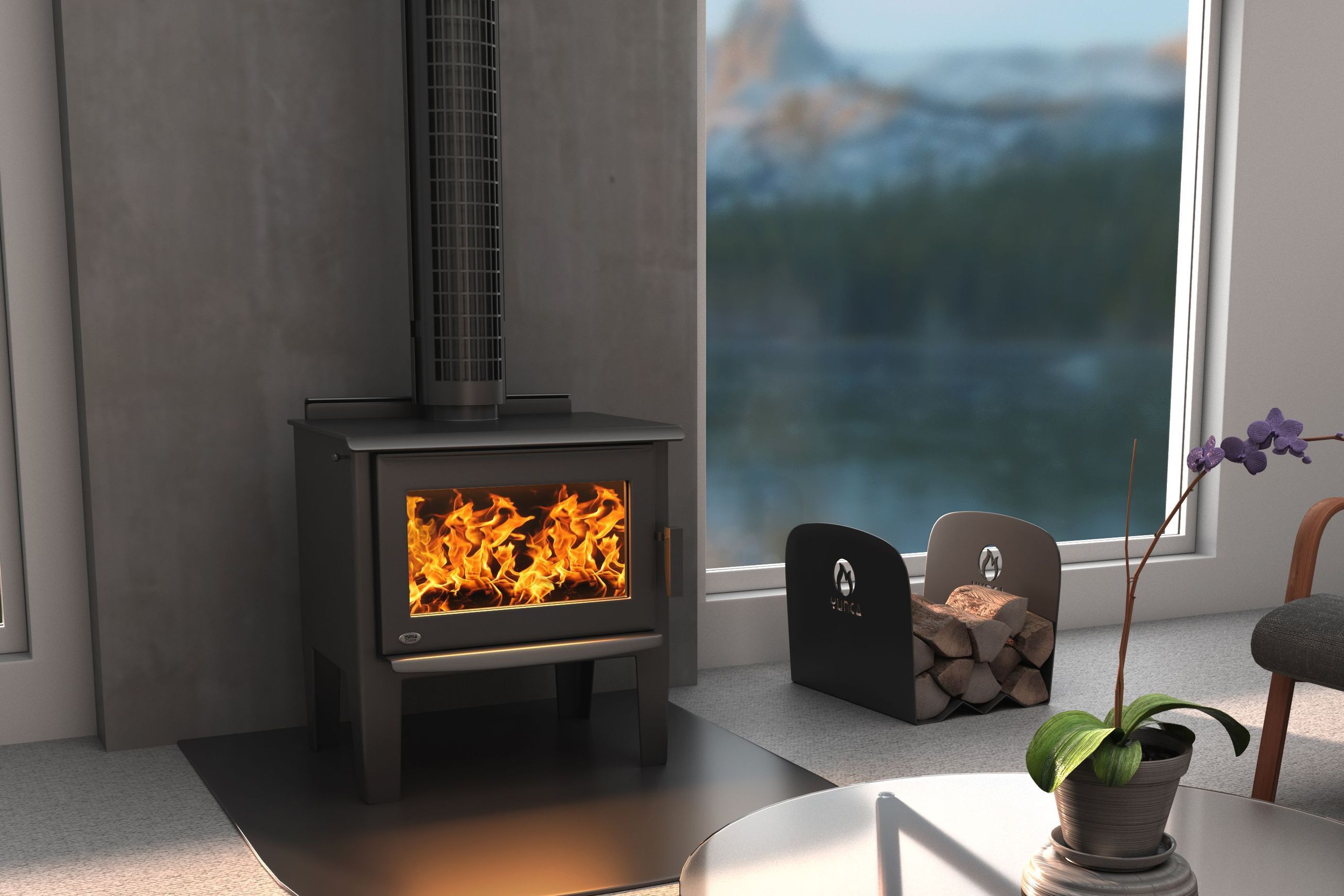 Monte Leg Wood Burner