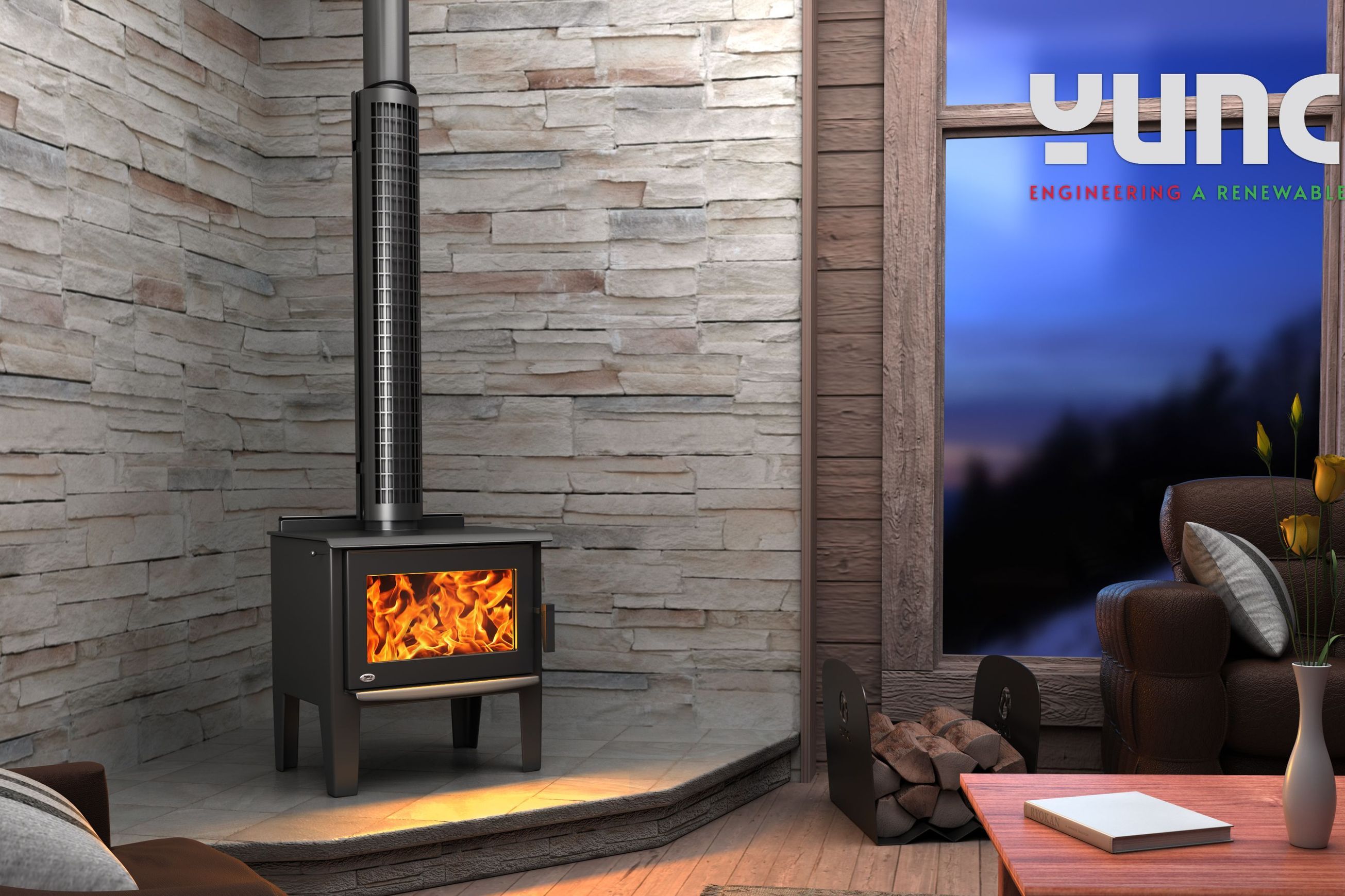 Monte Leg Wood Burner