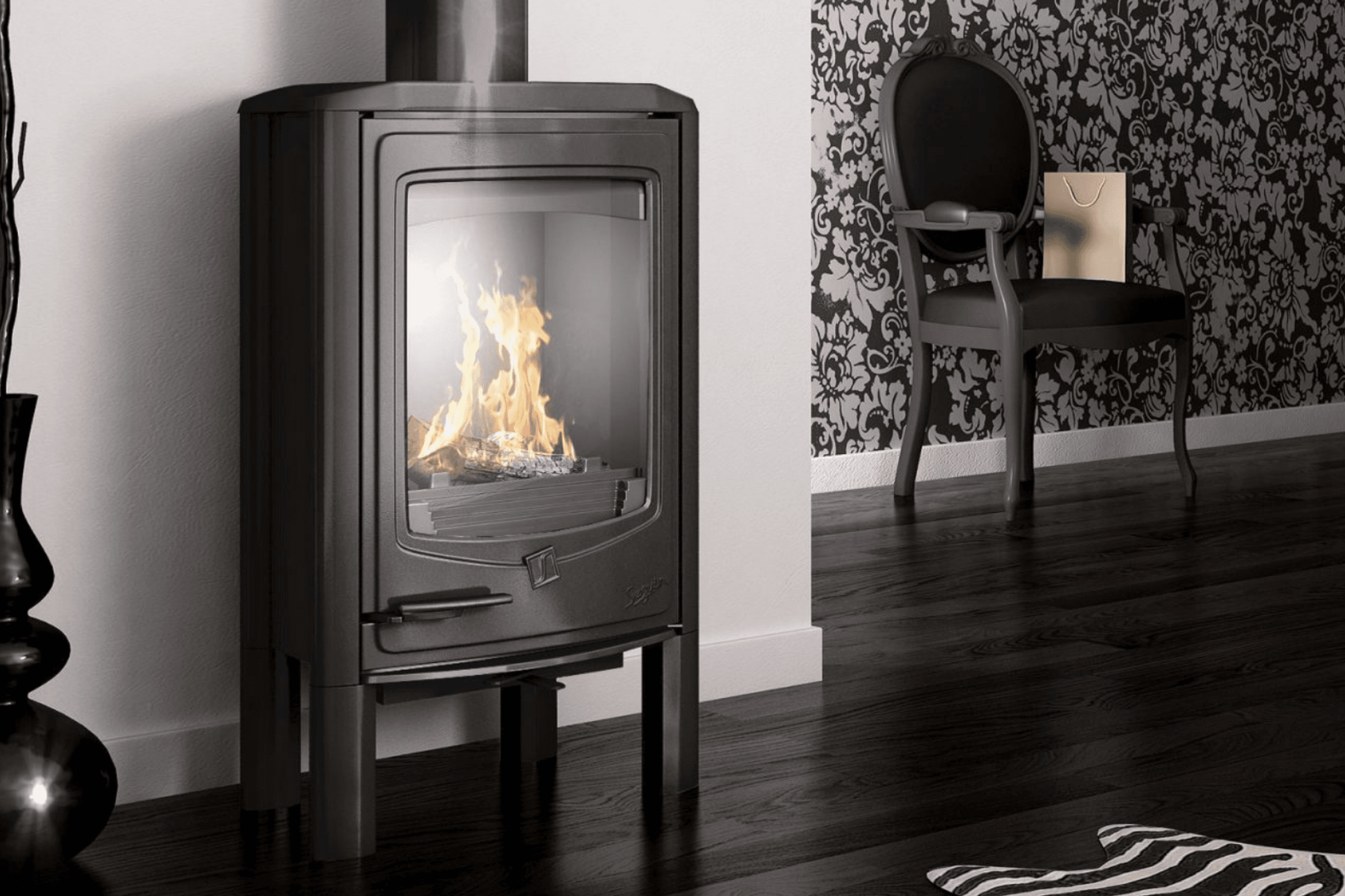 Seguin Jade Cheminee Stove - Freestanding