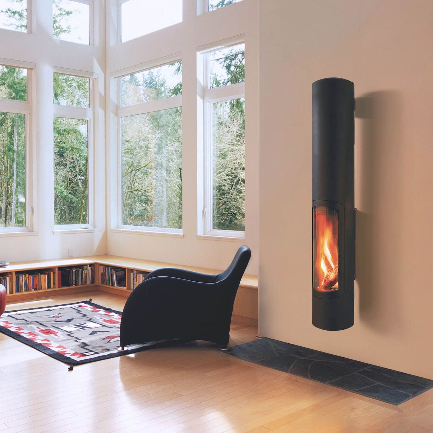 Slimfocus - Suspended Fireplace