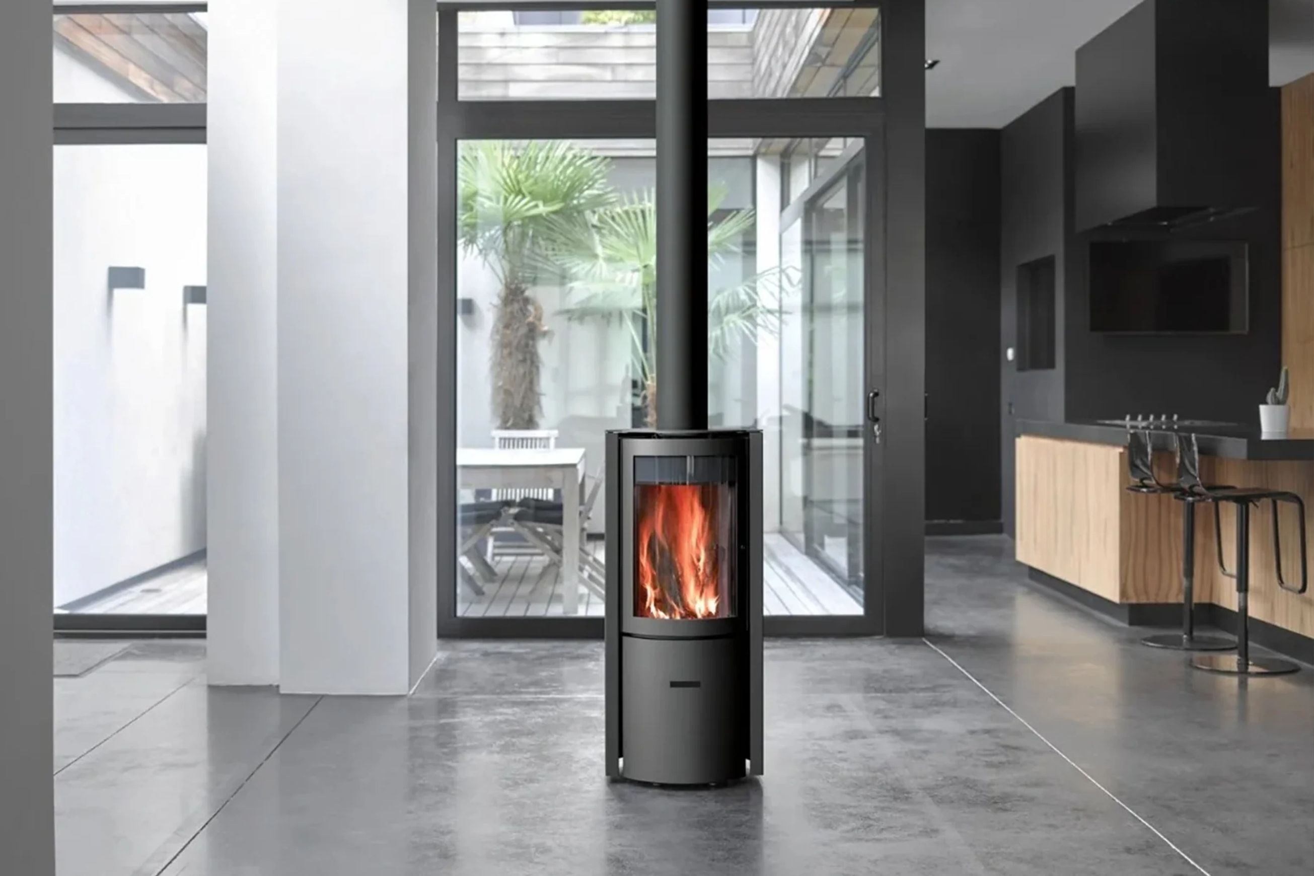 Stûv 30 Compact One Clean-Air Fireplace