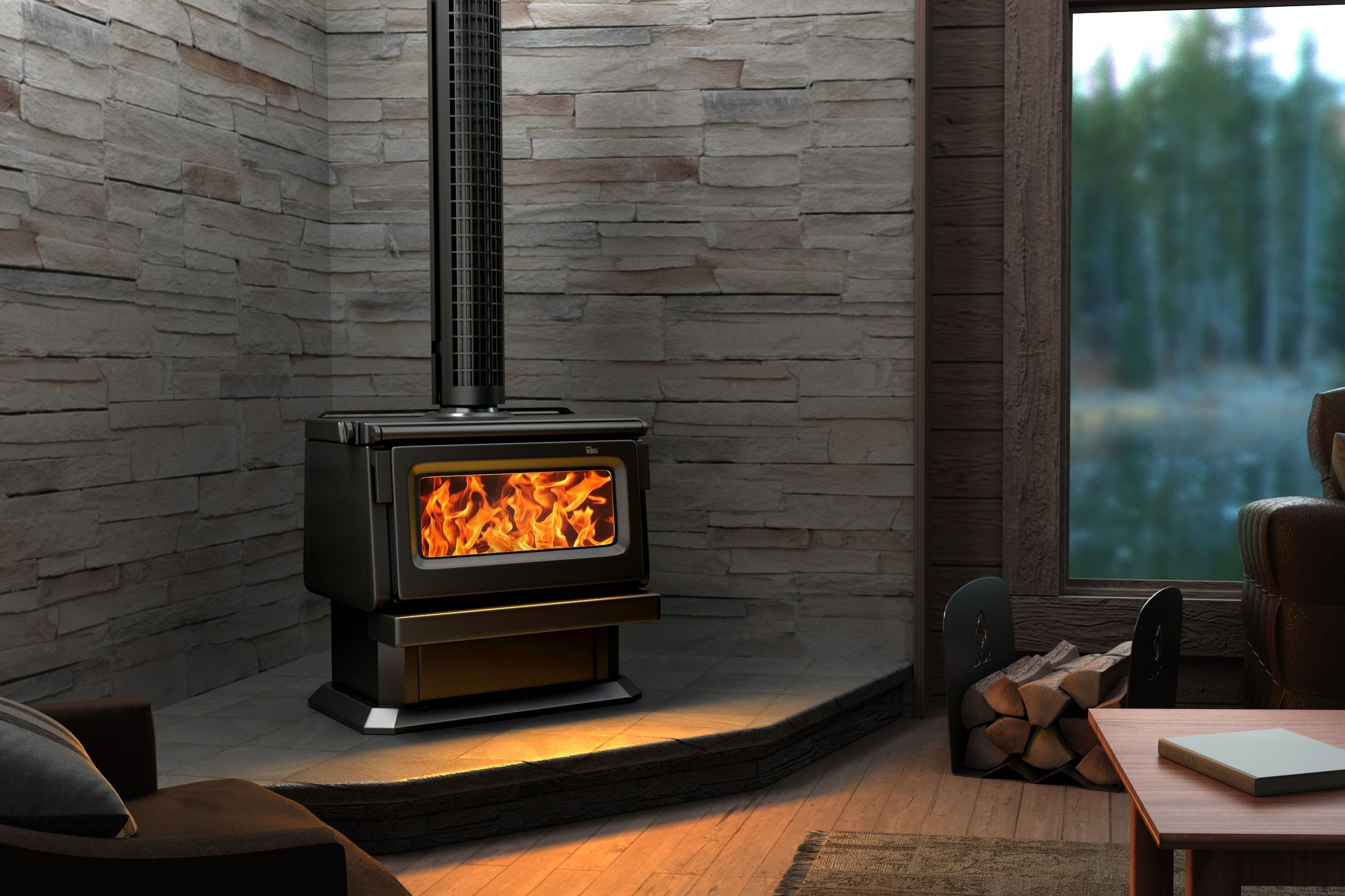 WEGJ 2000 Wood Burner