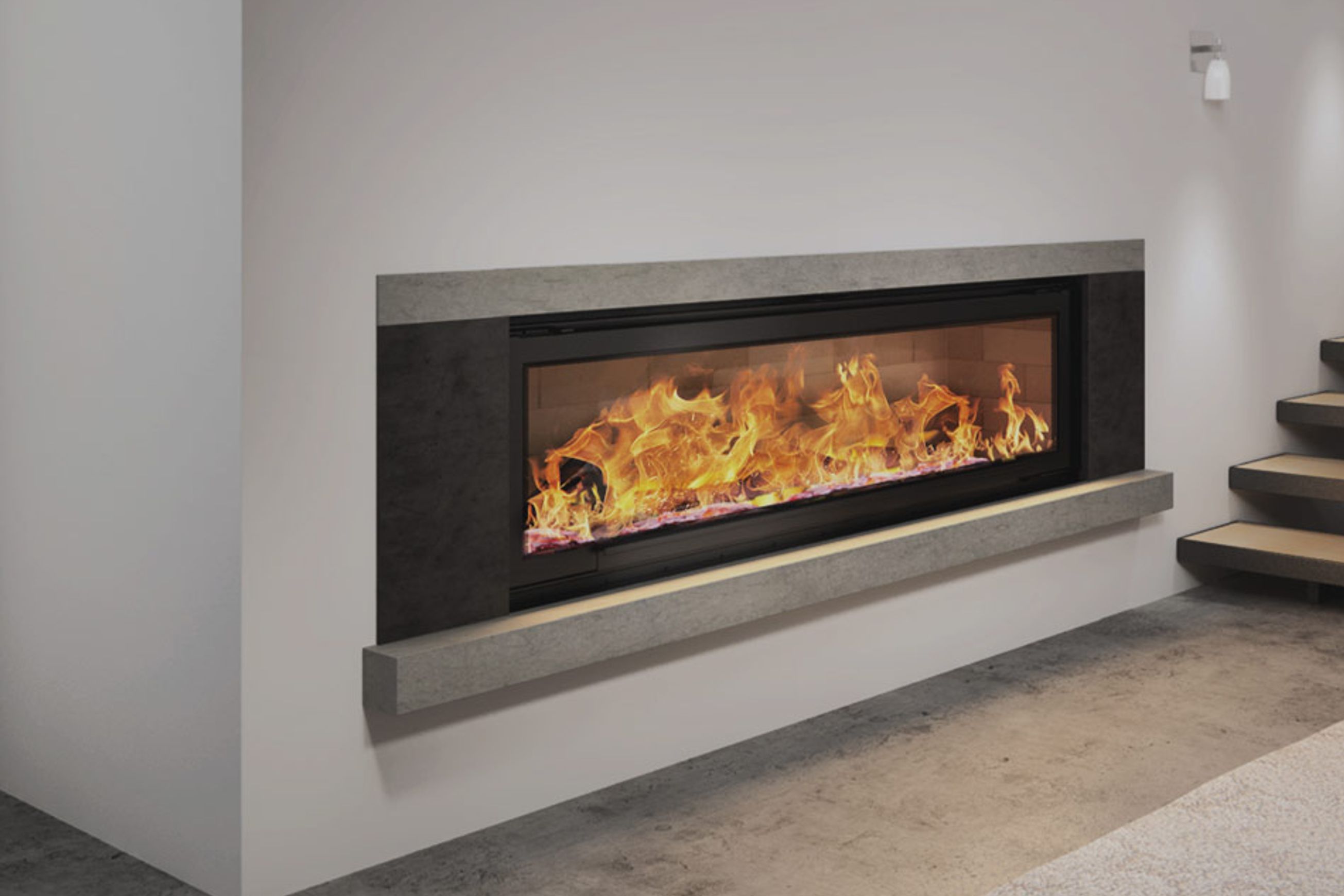 Axis H1600XXL - Australia’s Largest Wood Fireplace