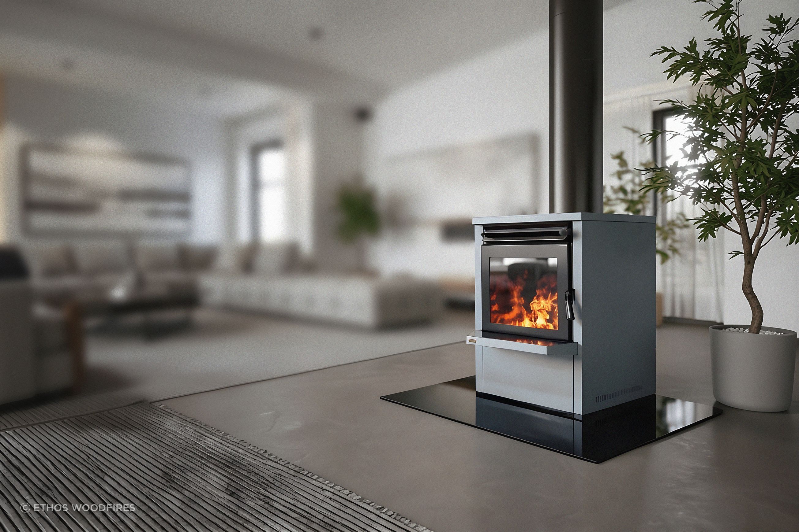 Galaxy Freestanding Fire