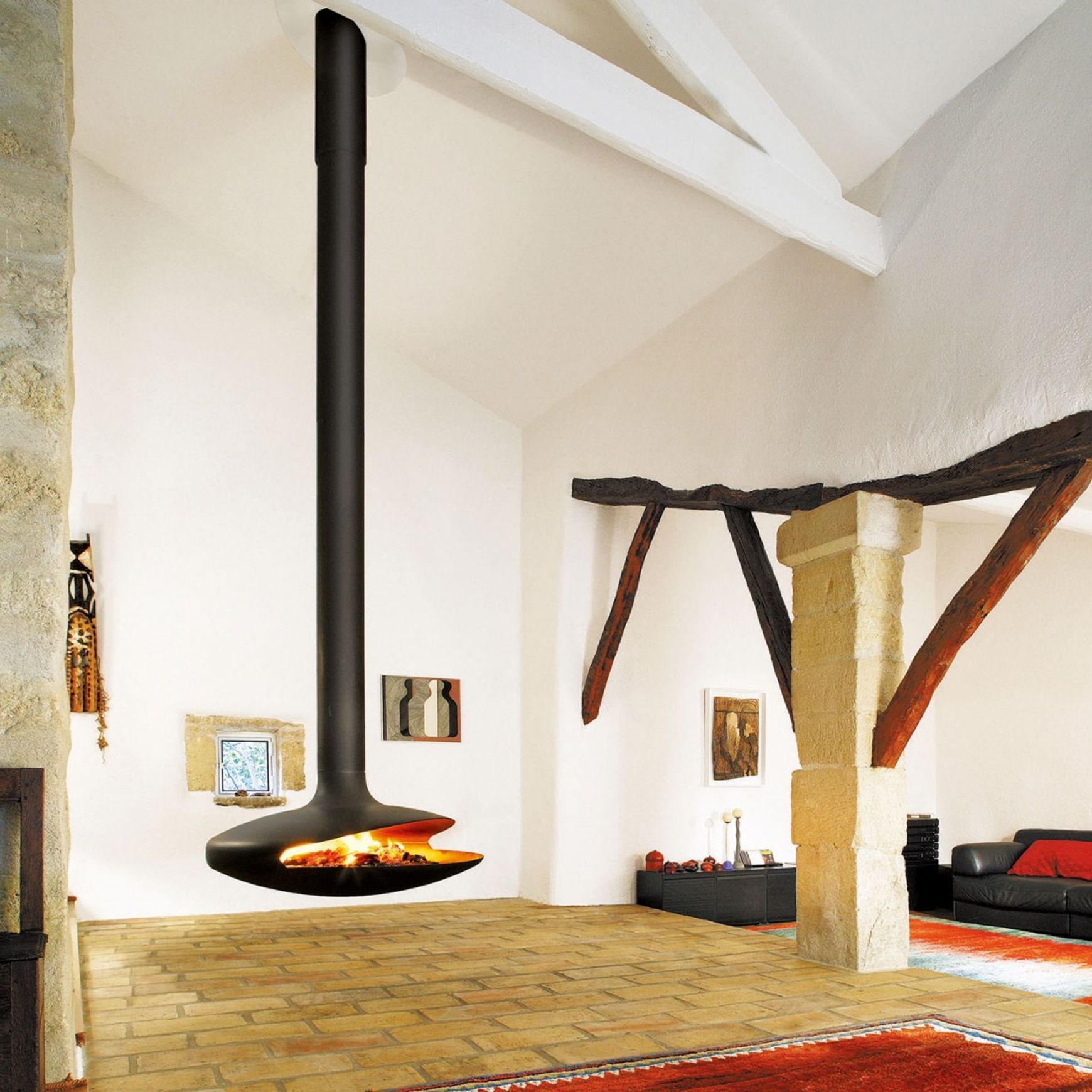 Gyrofocus - Suspended Fireplace