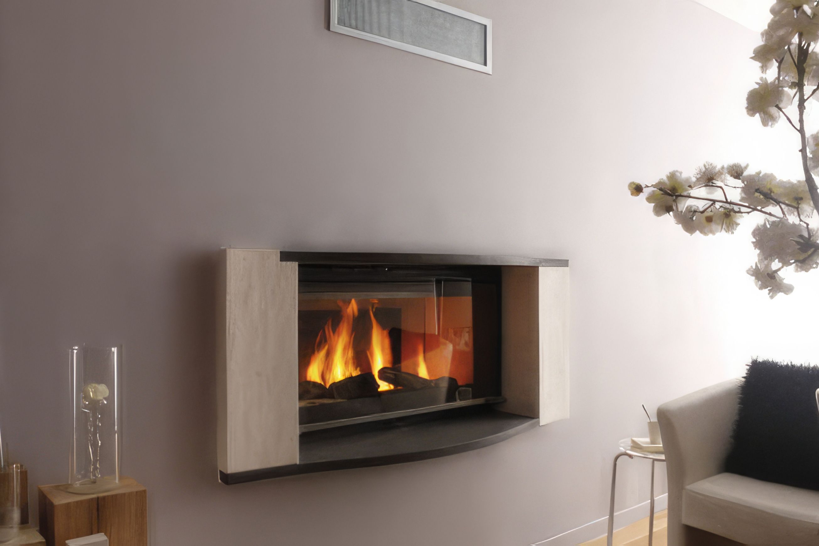 Cheminees Philippe Radiante 1200-4 Fireplace