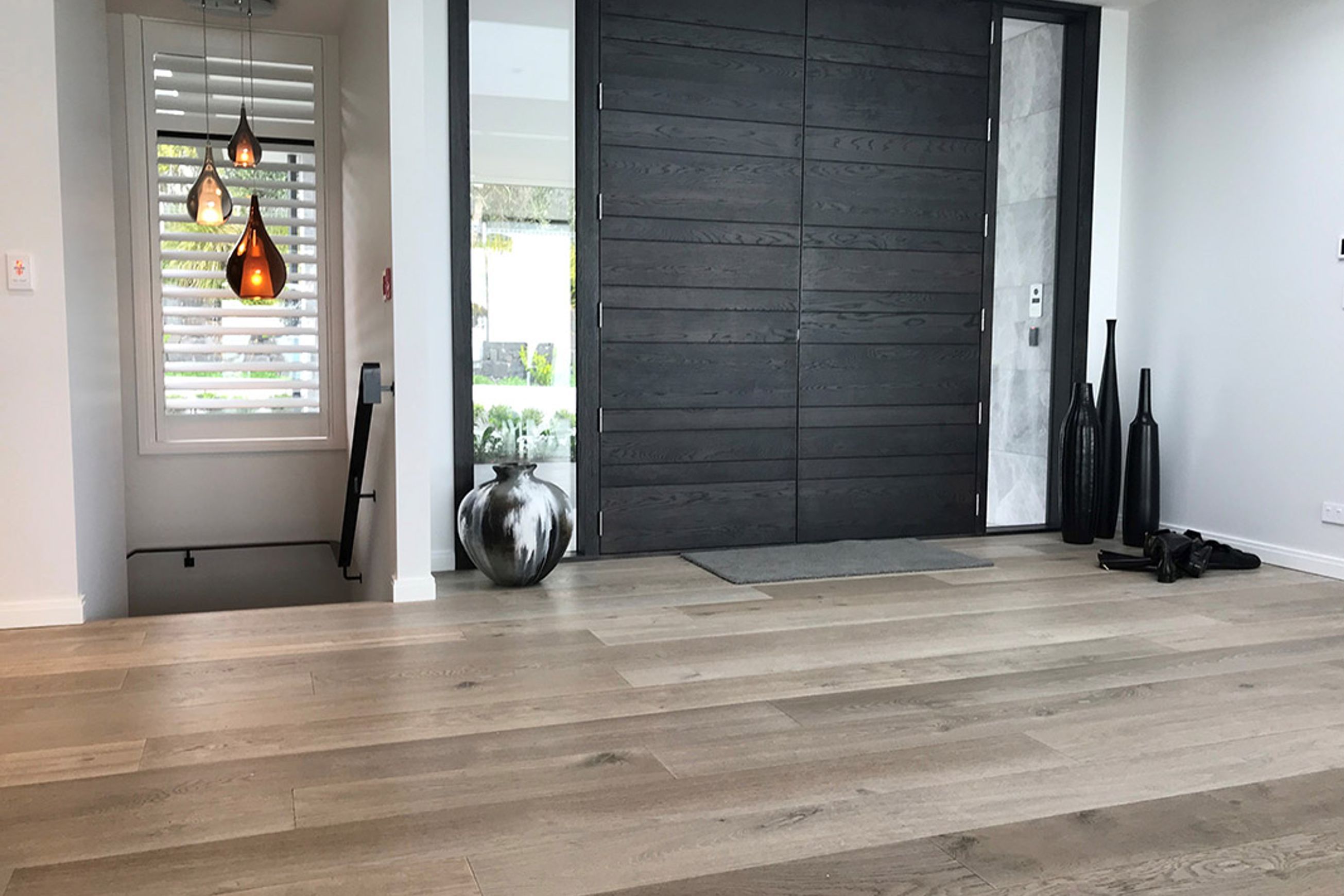 European Oak Lacquer Wood Flooring