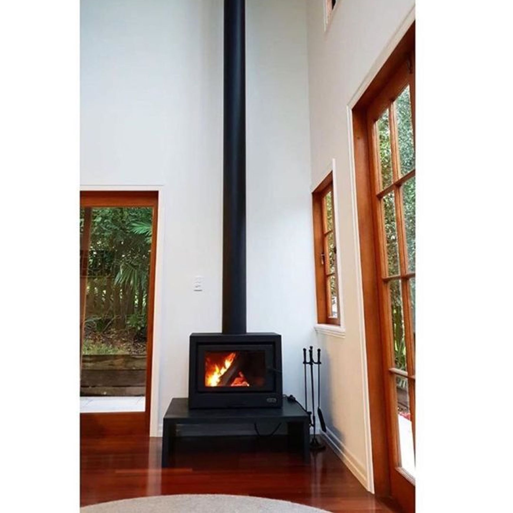 Kemlan Cube Urban and Rural Wood Fireplace