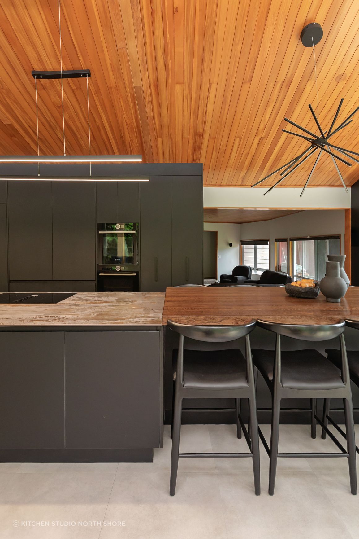 Stained Oak Benchtop