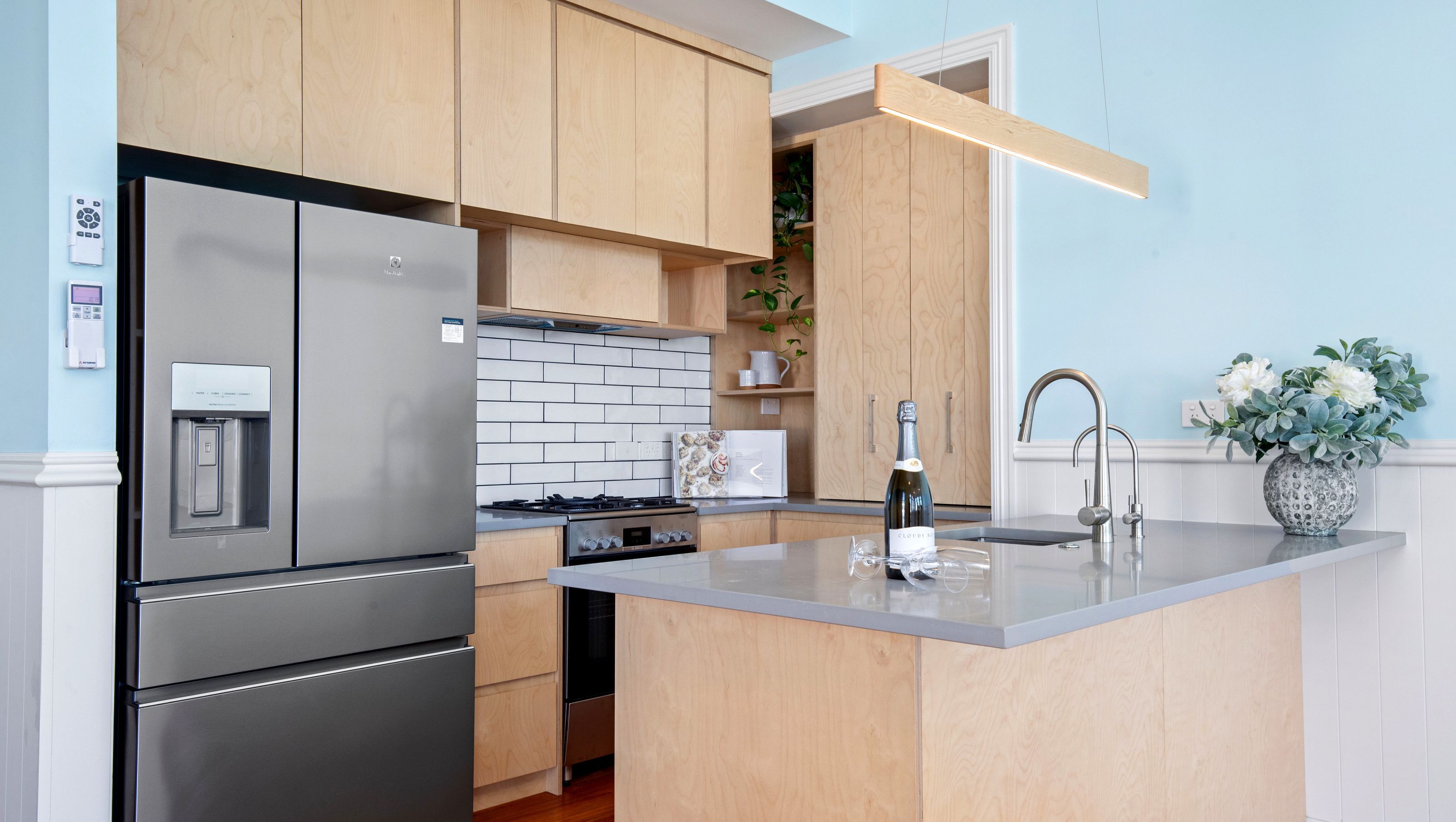 Apartment Plywood Kitchen