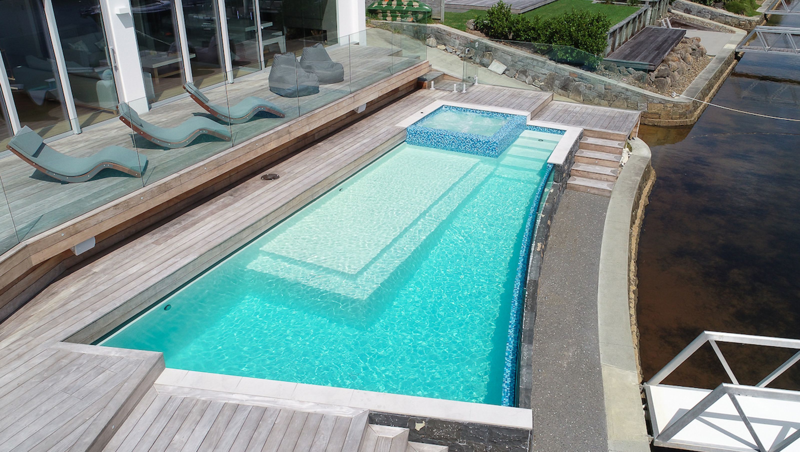 Waterfront Edge Pool