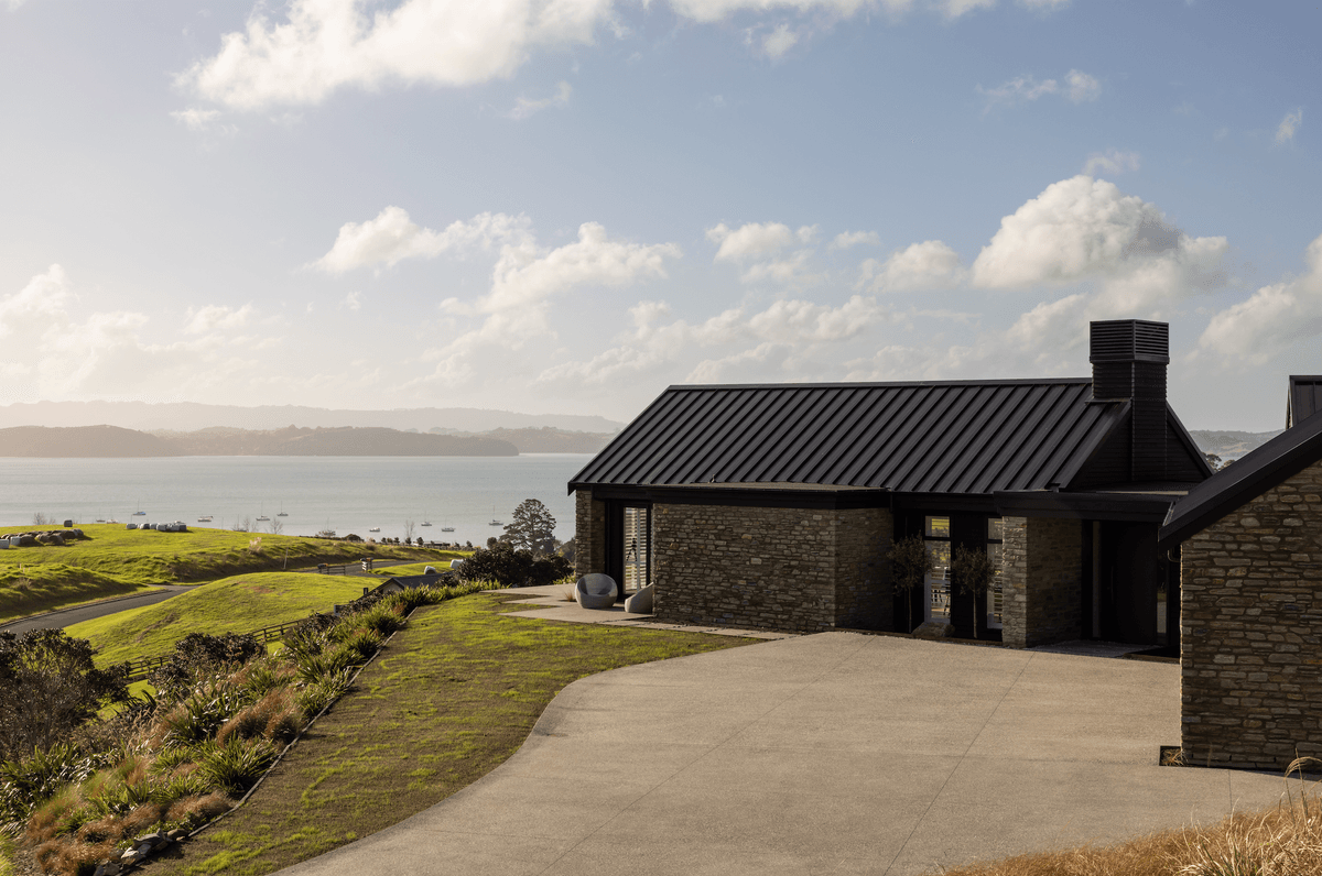 South Island stone, North Island home