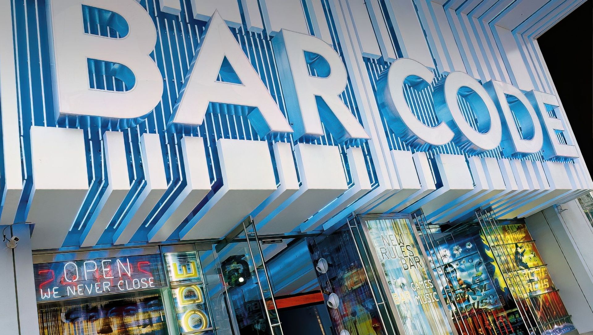Barcode banner
