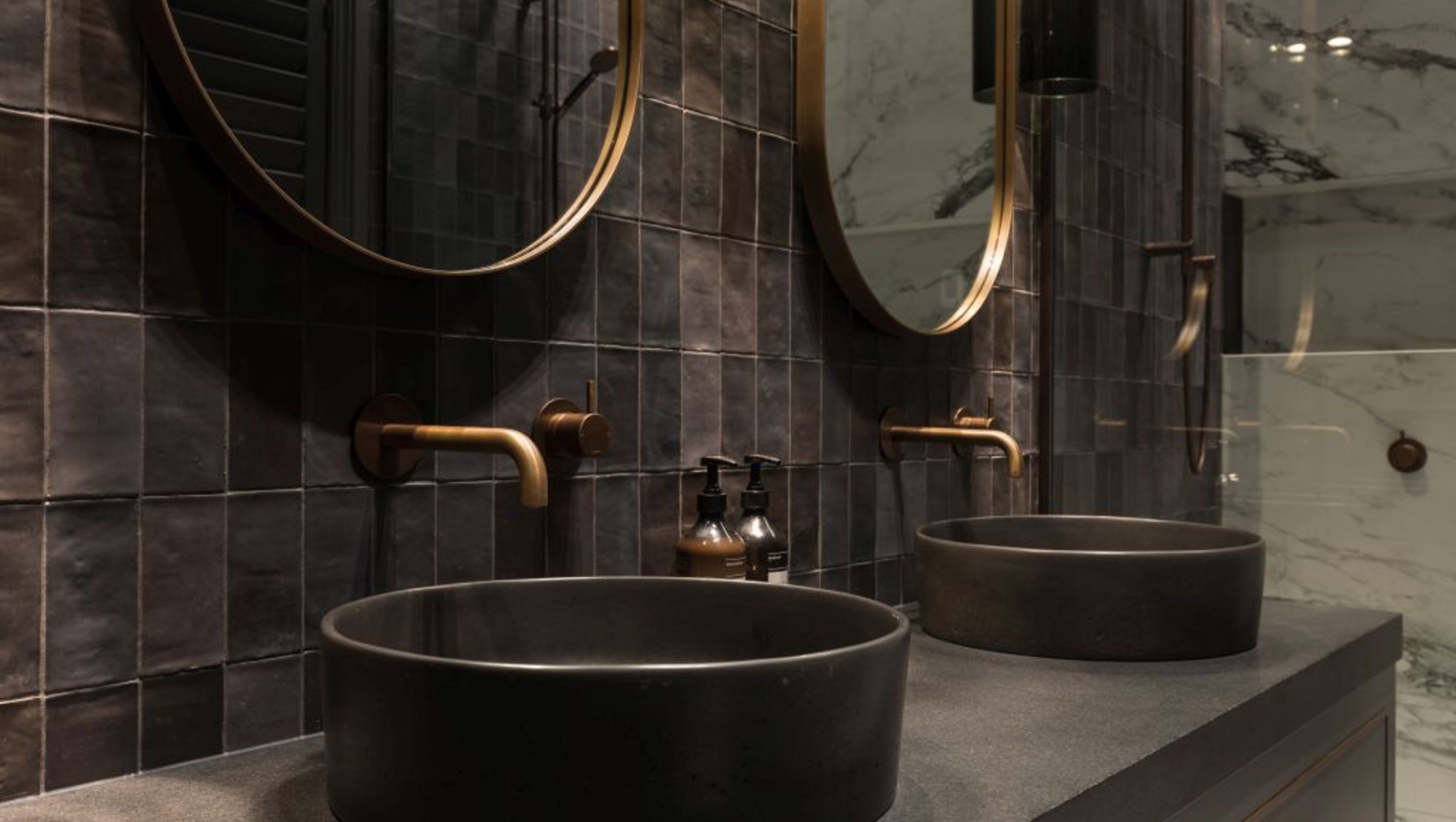 Moody Bathroom