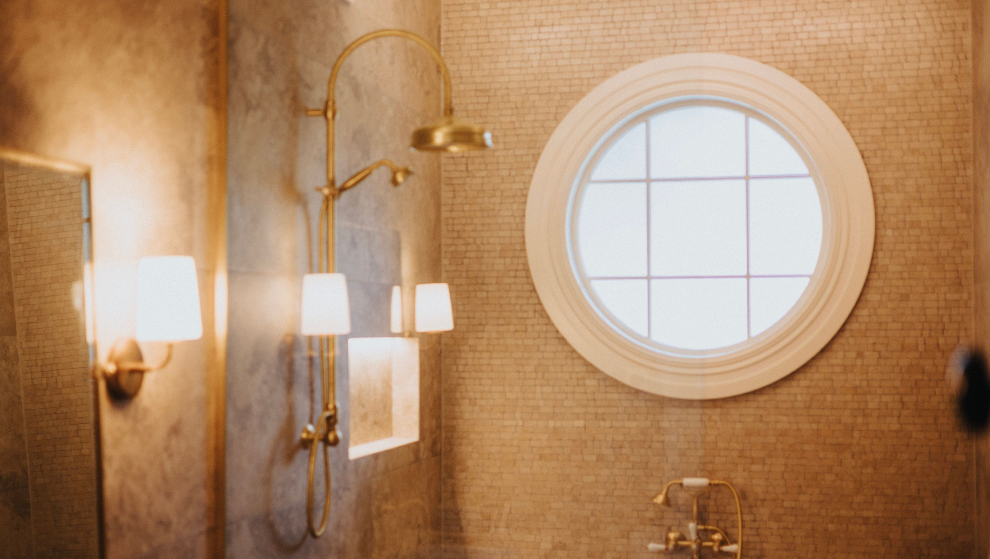 Round Bathroom Window