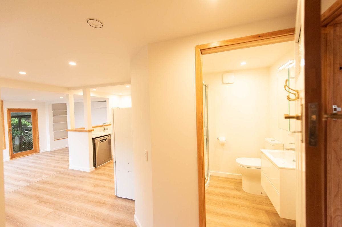 Downstairs Flat Renovation, Stairway & Deck Balustrade