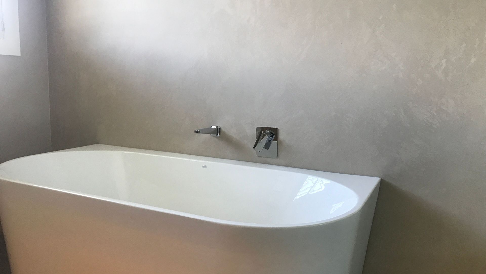 Bathroom, Polished stone - Venetian plaster banner