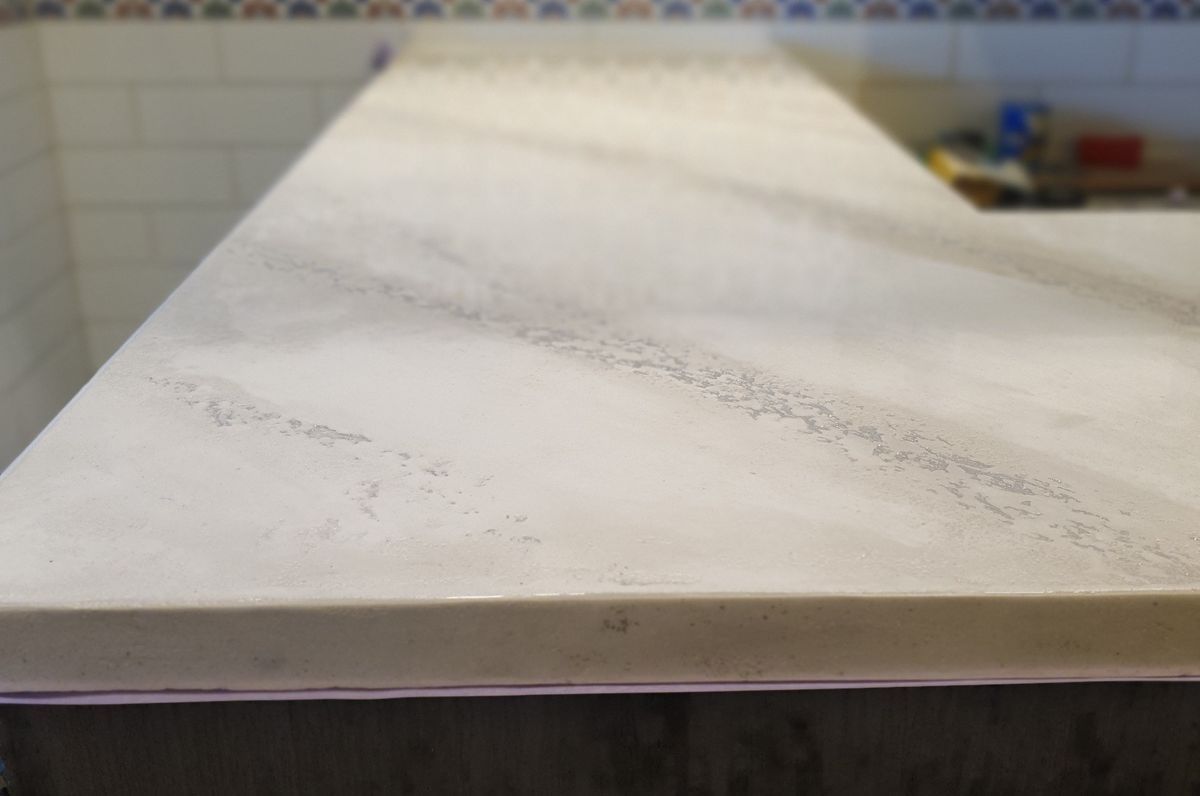 Polished Plaster - Bar top