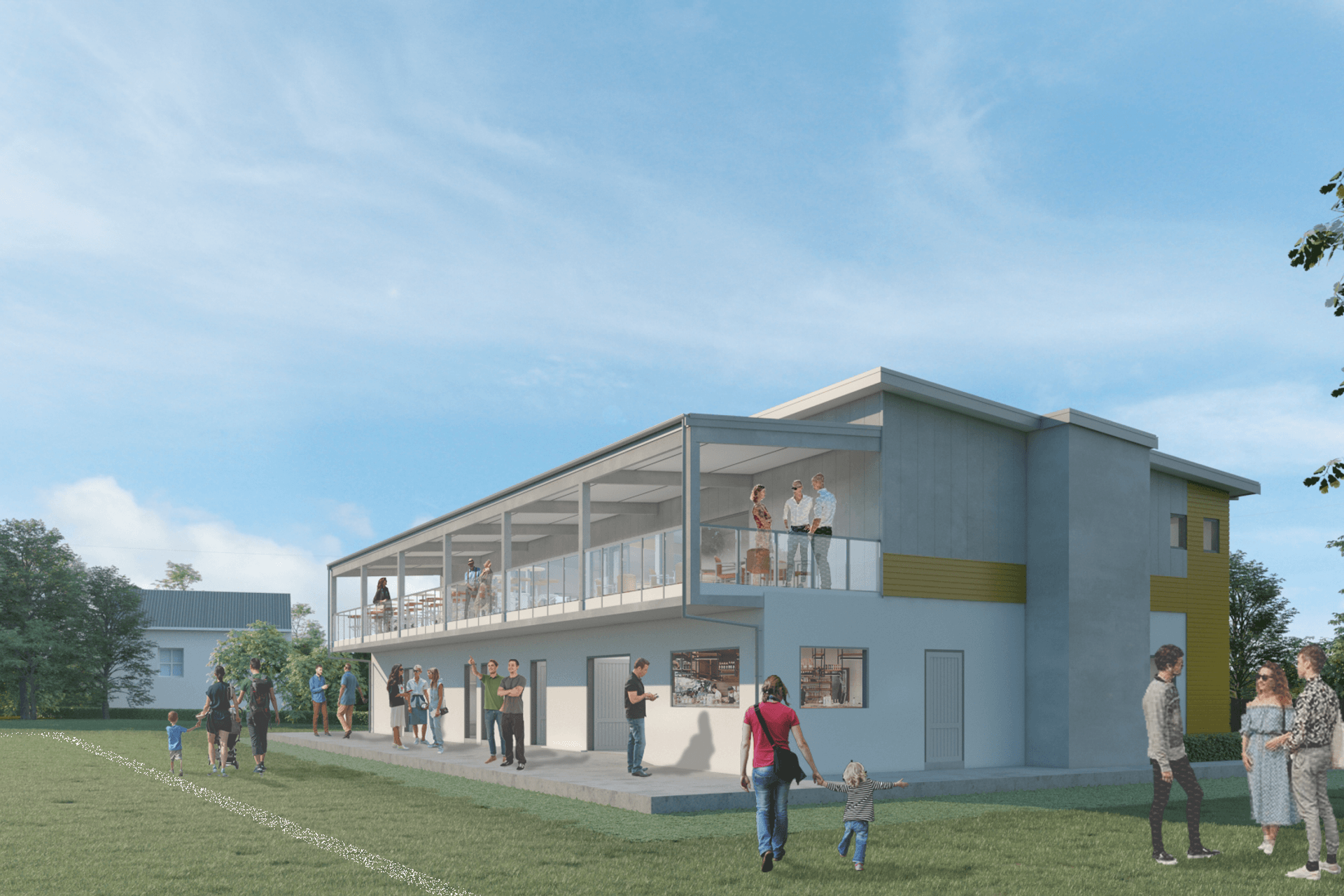 New clubroom design