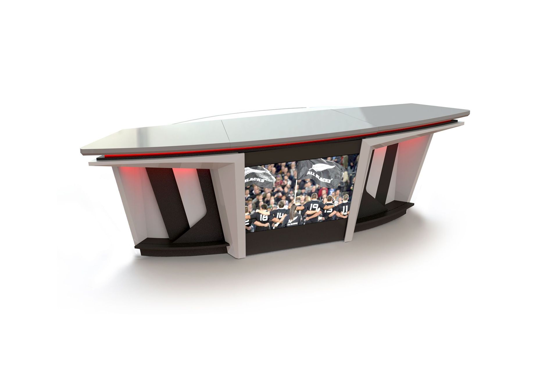 Portable Broadcasting Desk Sky Sport NZ