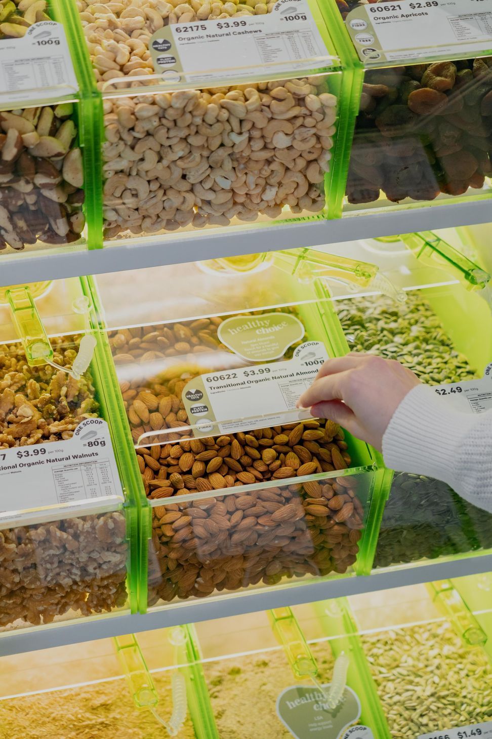 Acrylic Bulk Food Bins