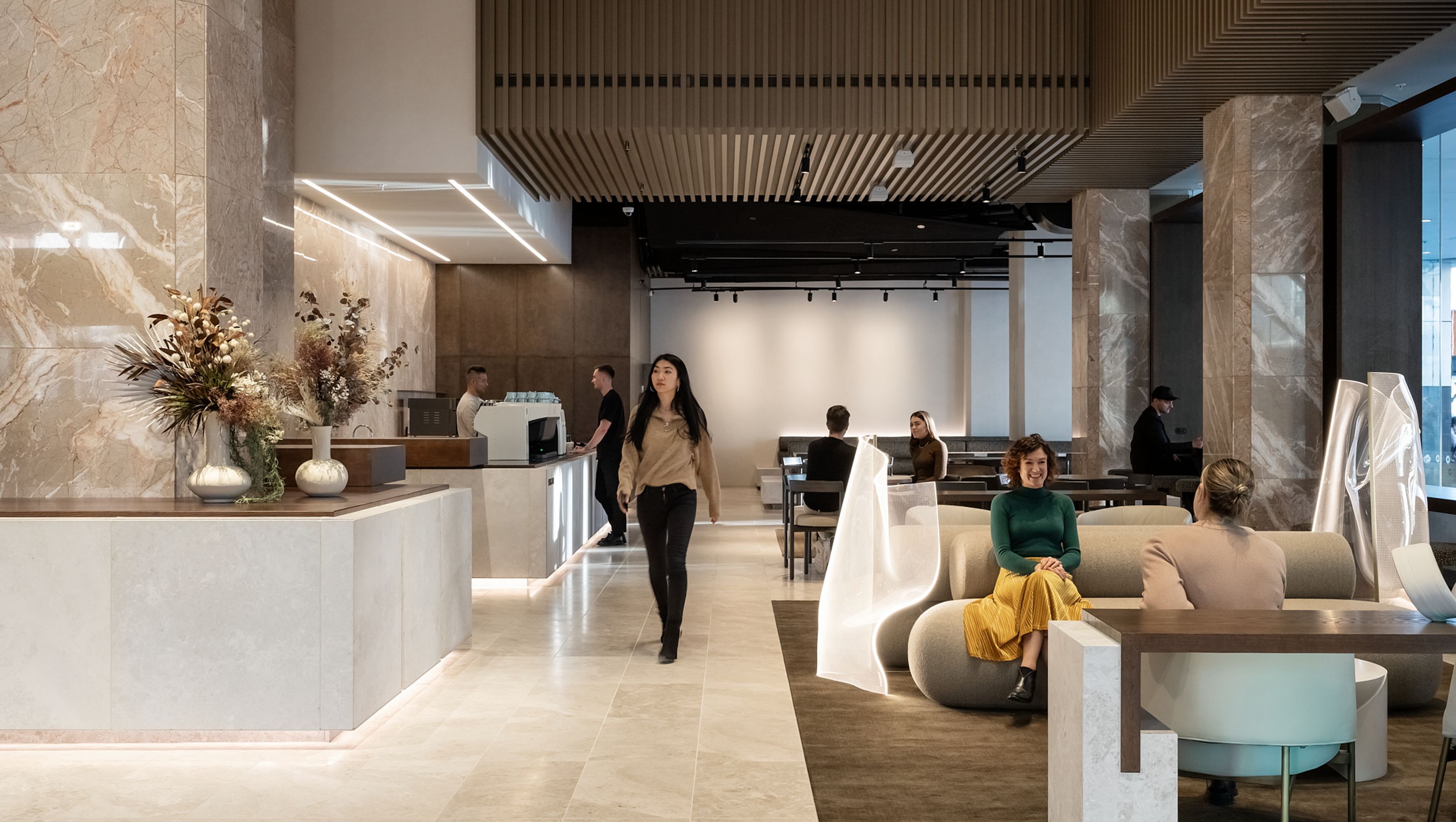 AON Building Lobby
