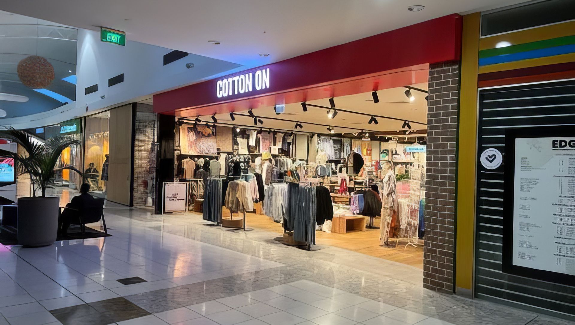 Cotton On banner