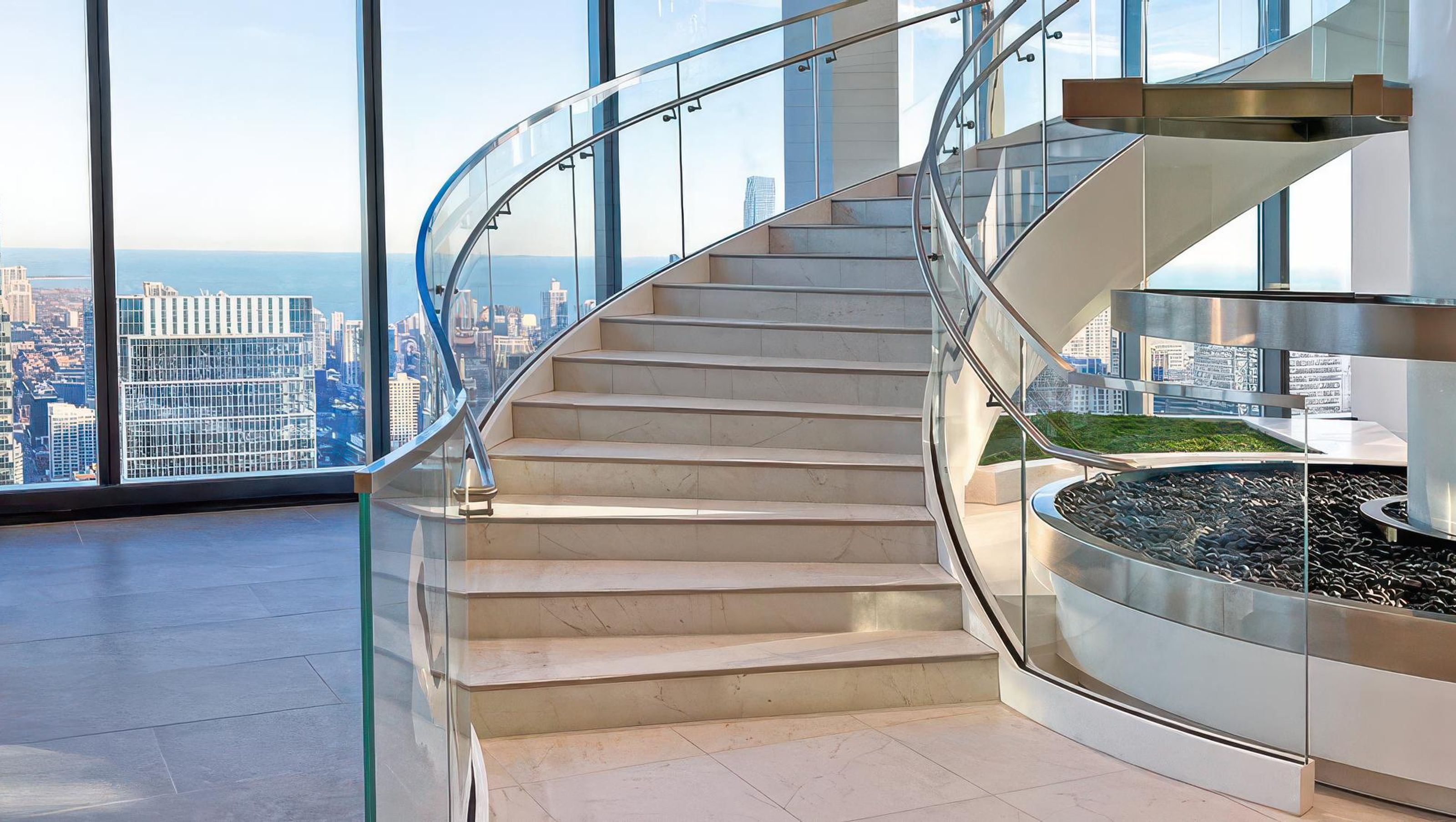 Skyscraper Staircase