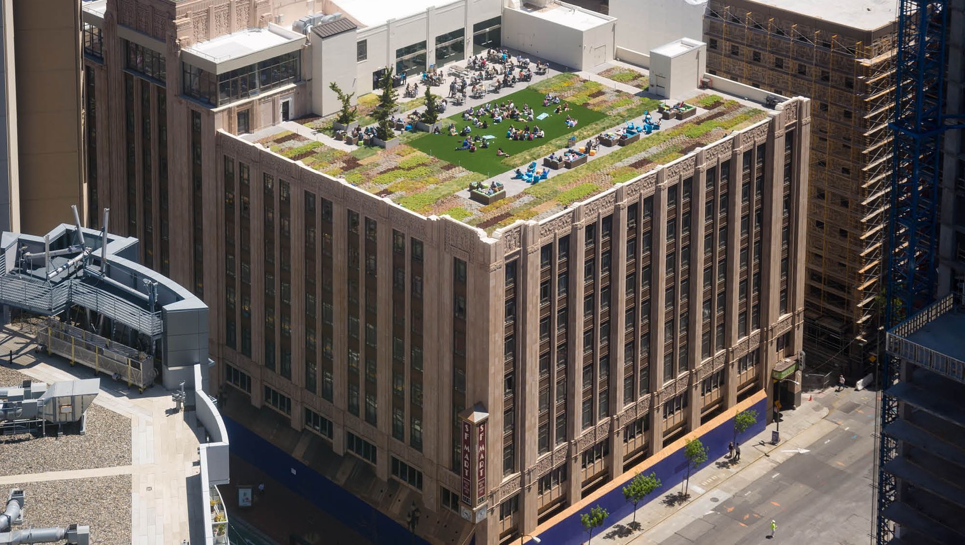 Heart of the Campus | 1355 Market Roof Deck banner