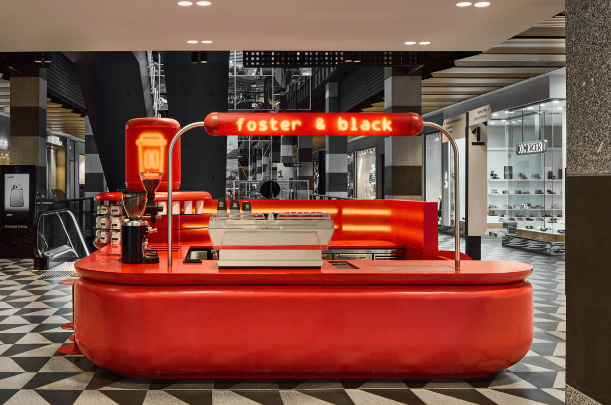 Foster & Black, Melbourne Central