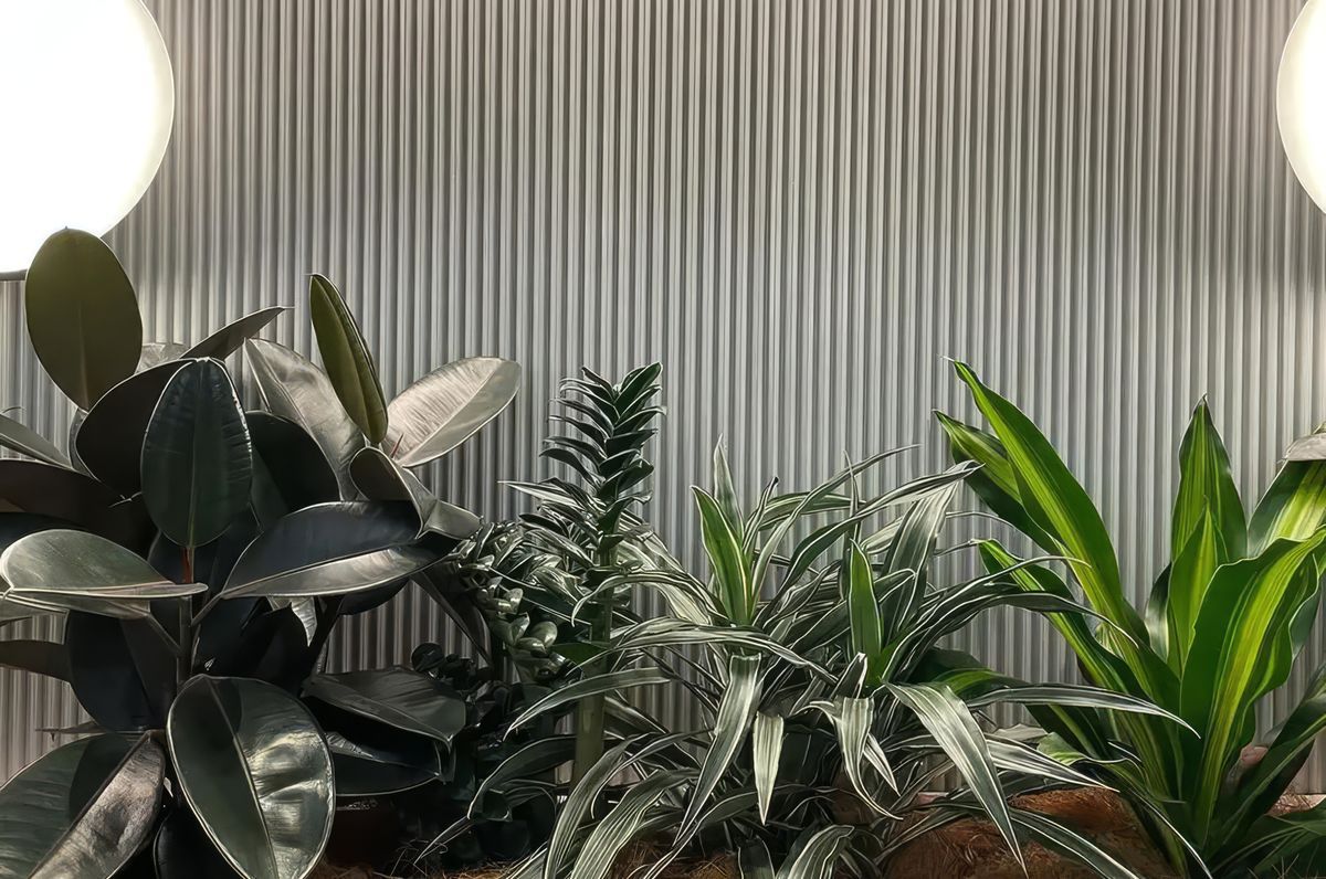 Ribbed 3D Wall Panels