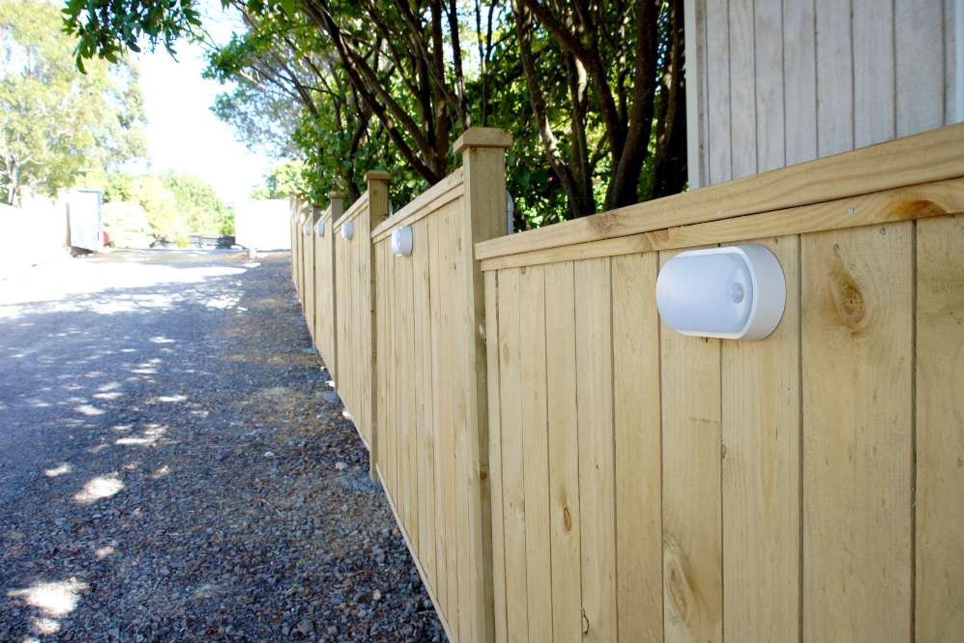New fence